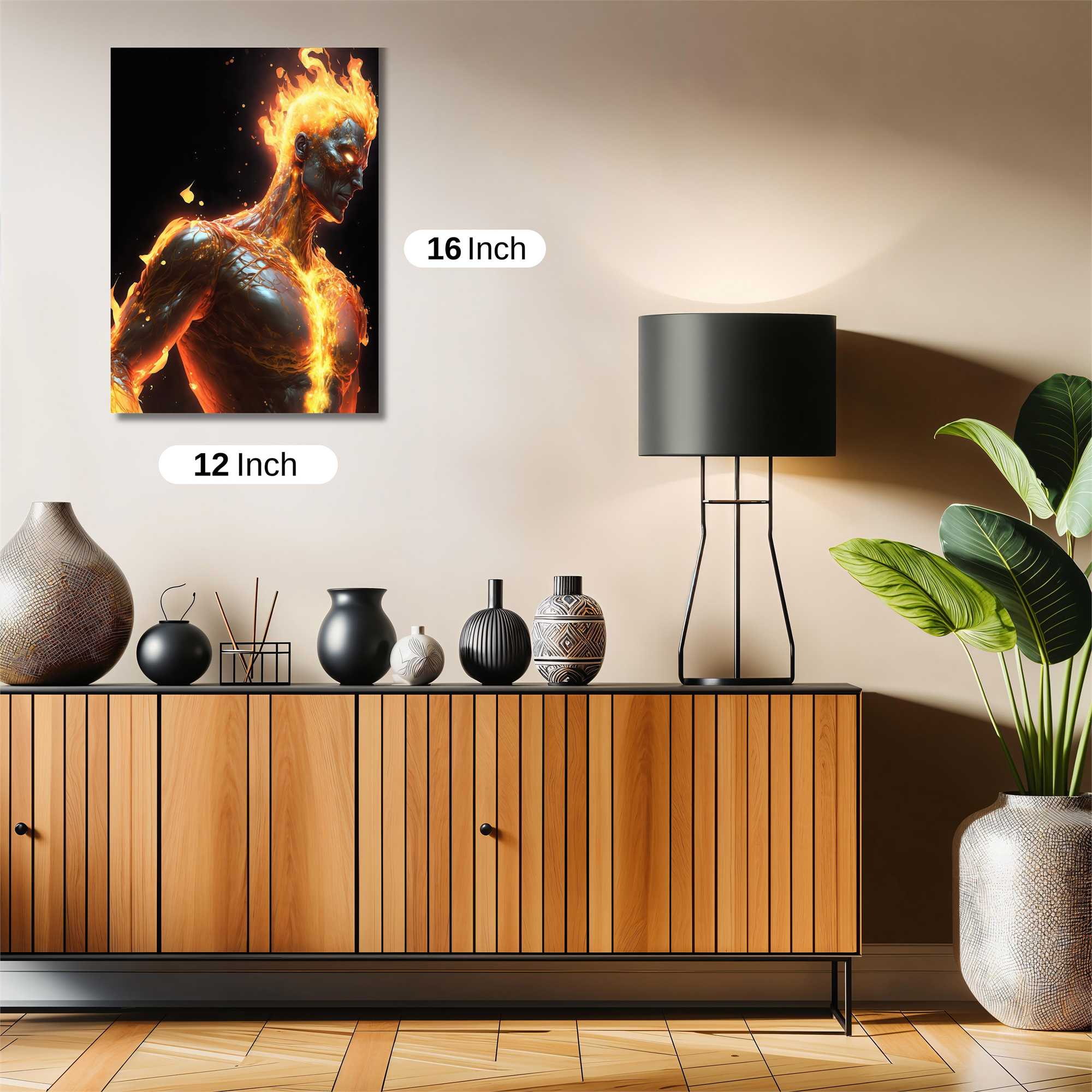 Inferno Majesty Safe Wall Magnetic / M
