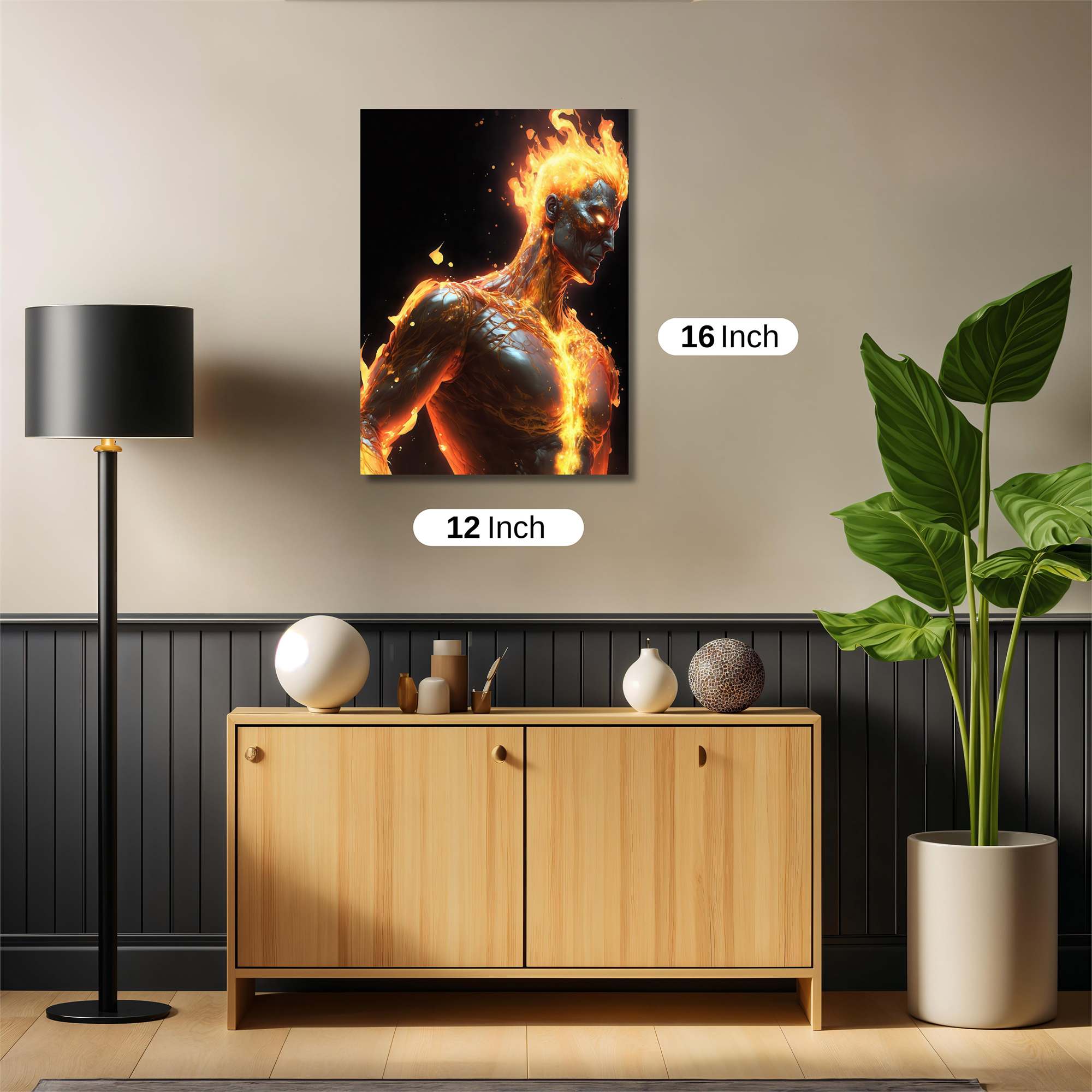 Inferno Majesty Safe Wall Magnetic / M