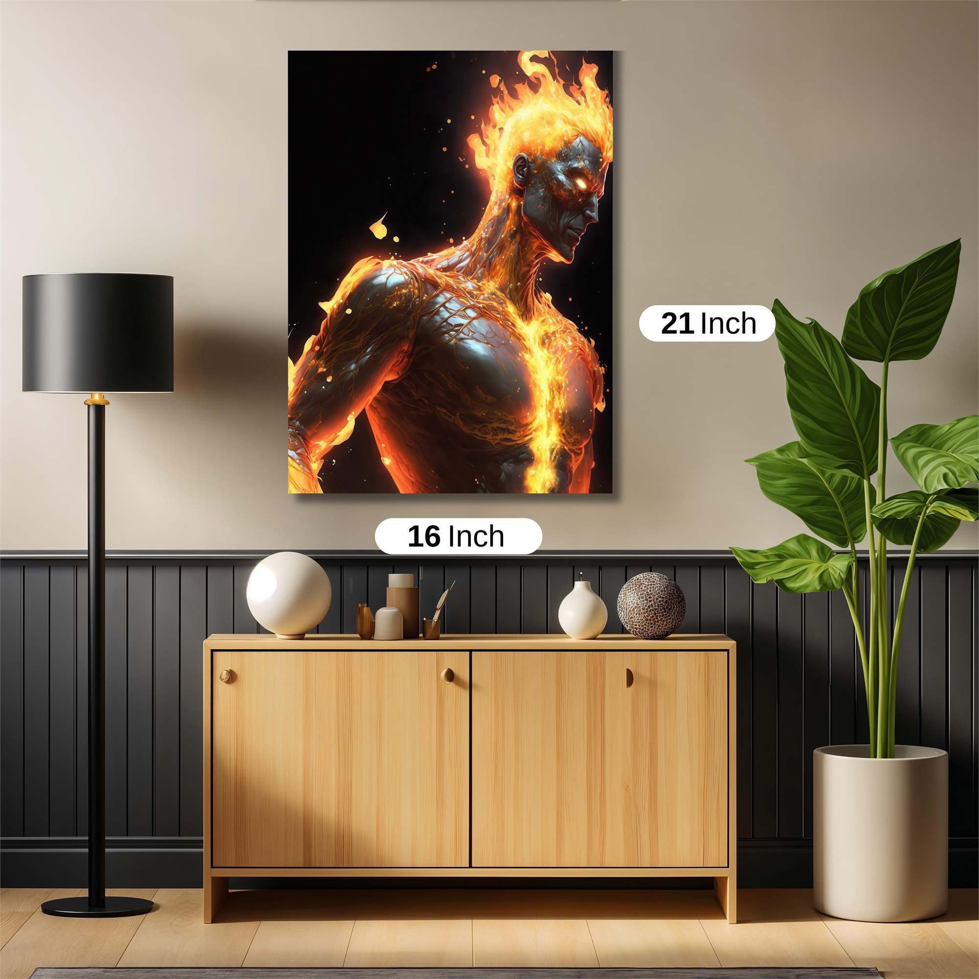Inferno Majesty Safe Wall Magnetic / M