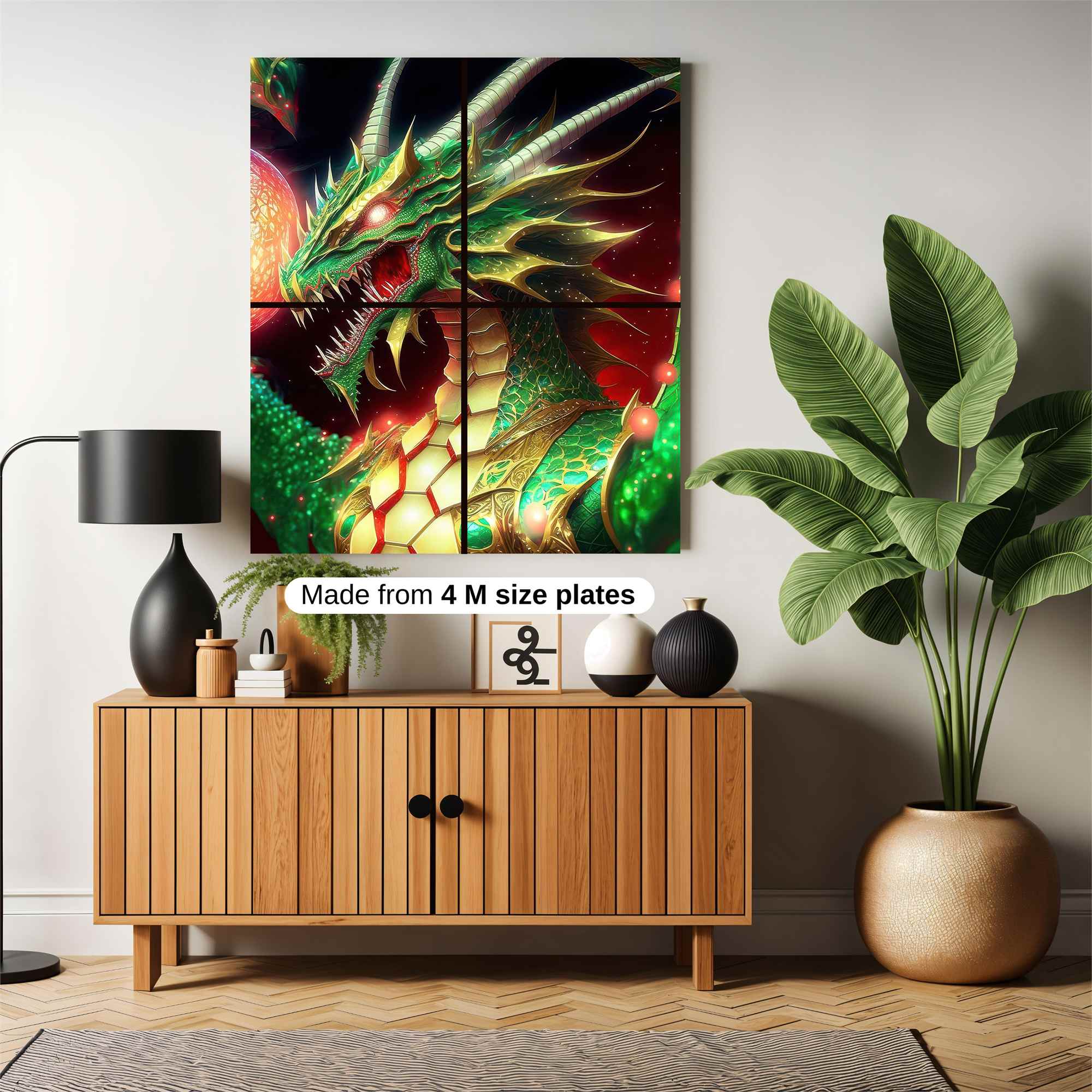 Dragon Majesty Safe Wall Magnetic / M