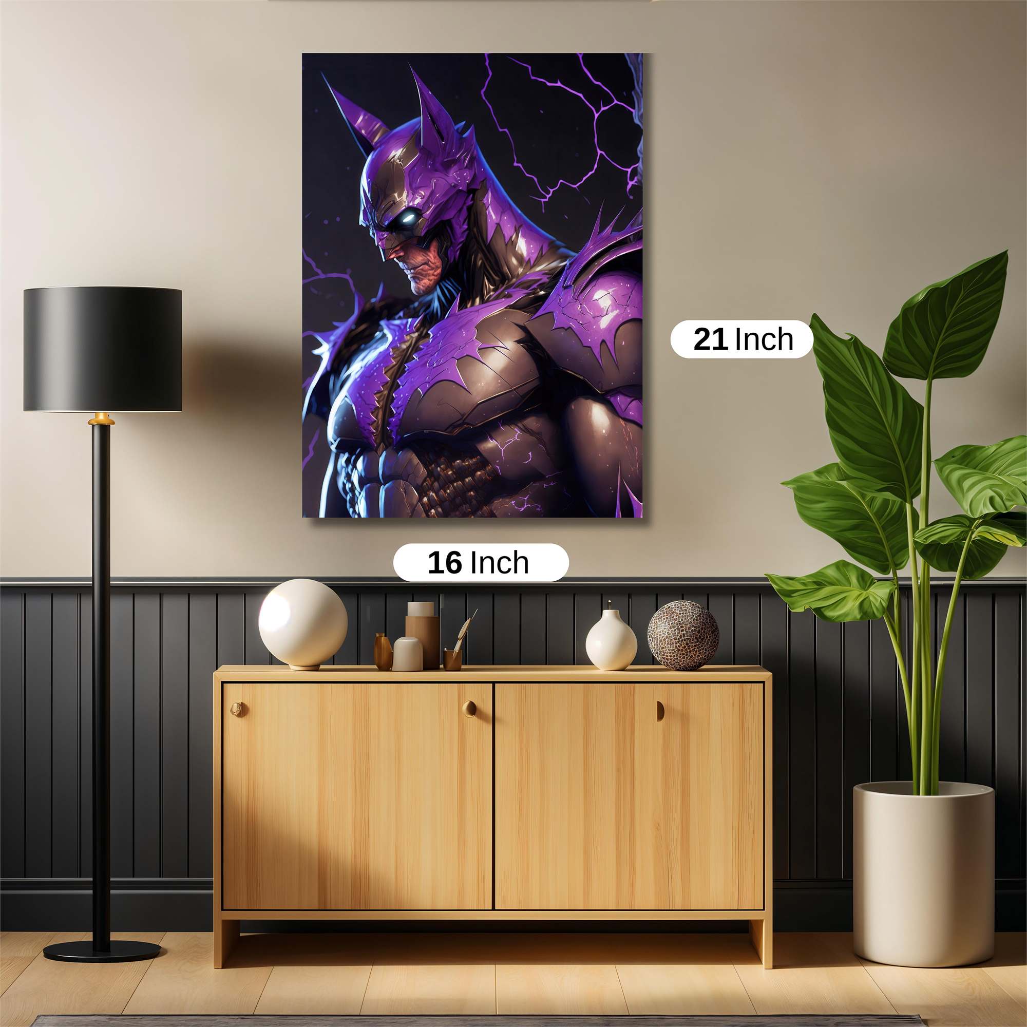 Batman's Fury Safe Wall Magnetic / M