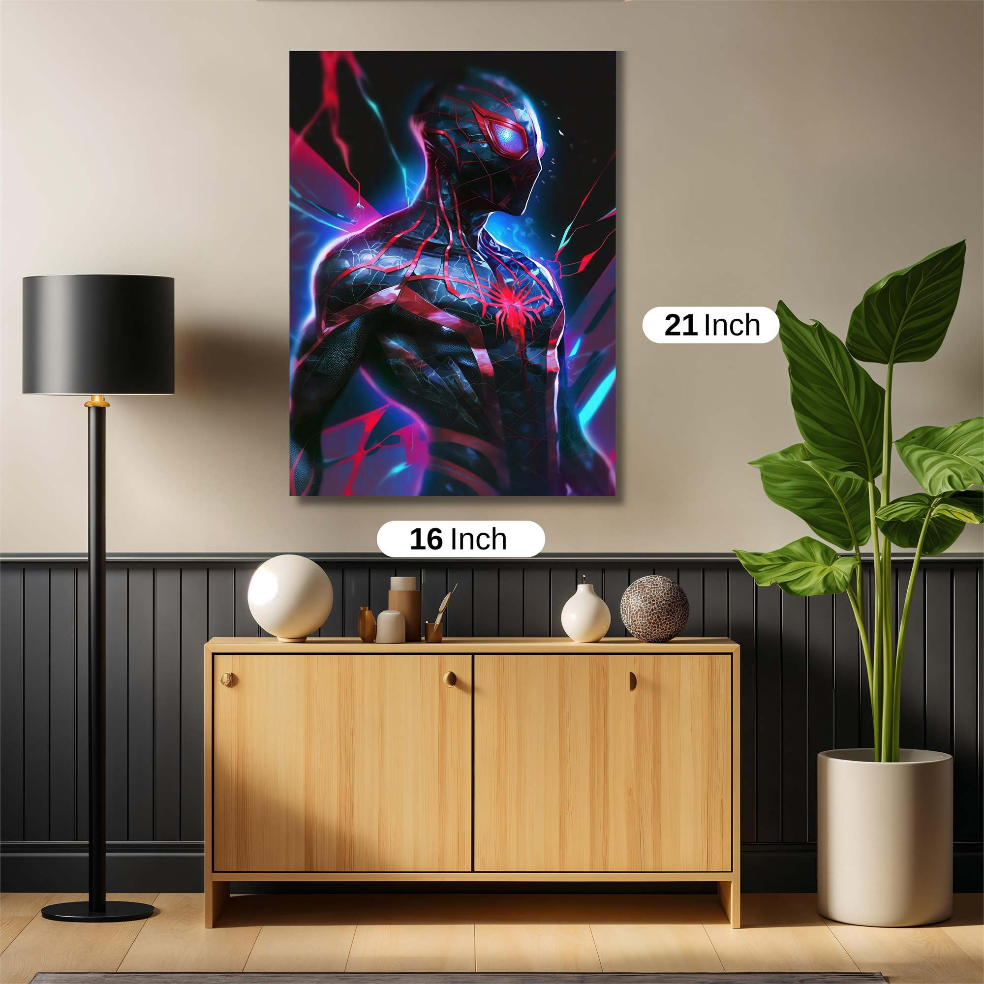 Spider-Energy Surge Safe Wall Magnetic / M