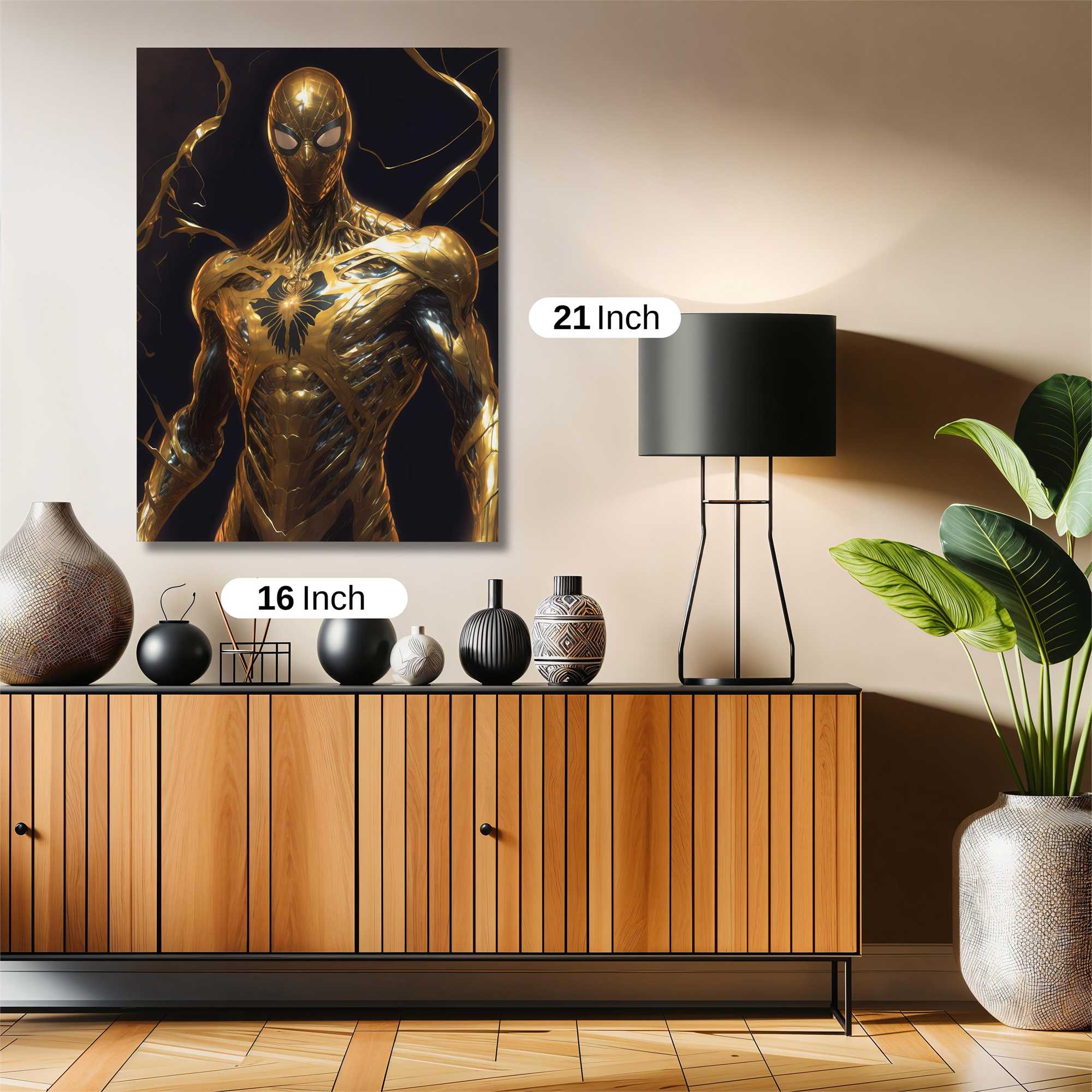 Golden Ascendancy Safe Wall Magnetic / M