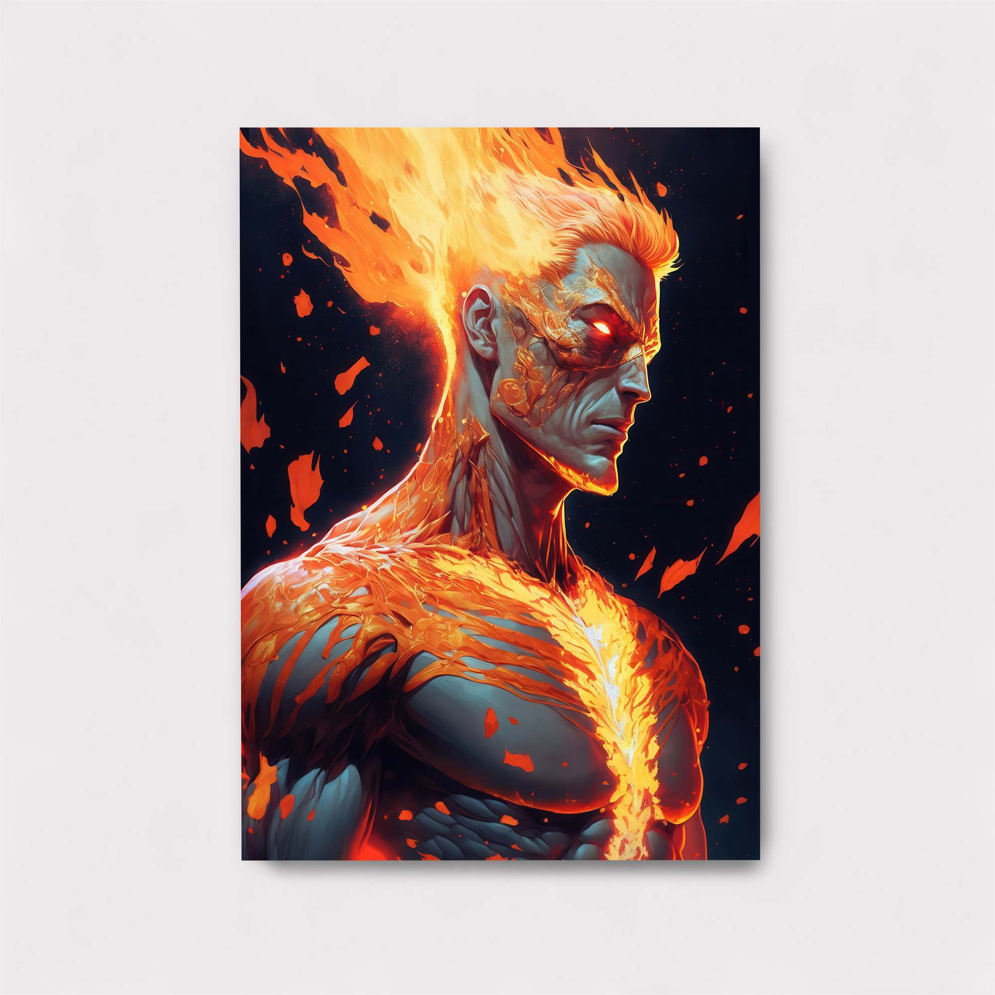 Inferno Warrior Safe Wall Magnetic / M