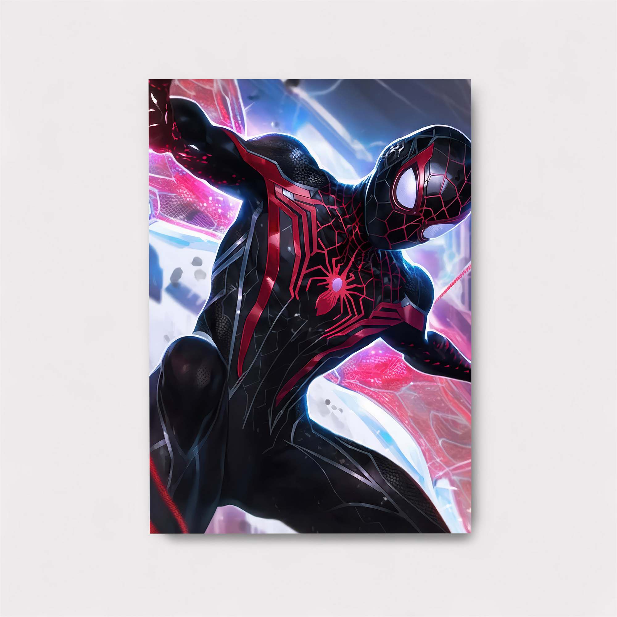 Spider-Webbed Dynamism Safe Wall Magnetic / M