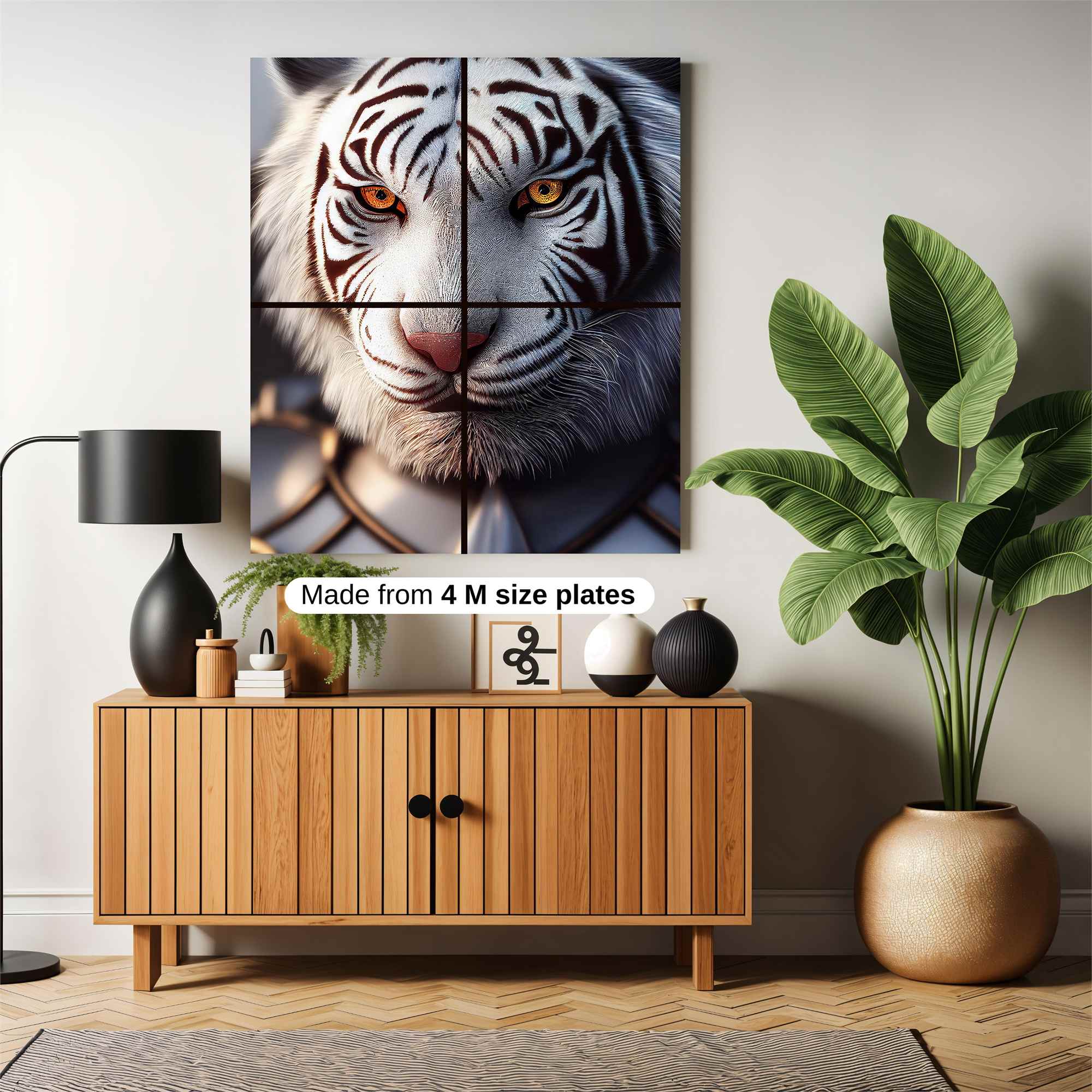 Tiger Majesty Safe Wall Magnetic / M
