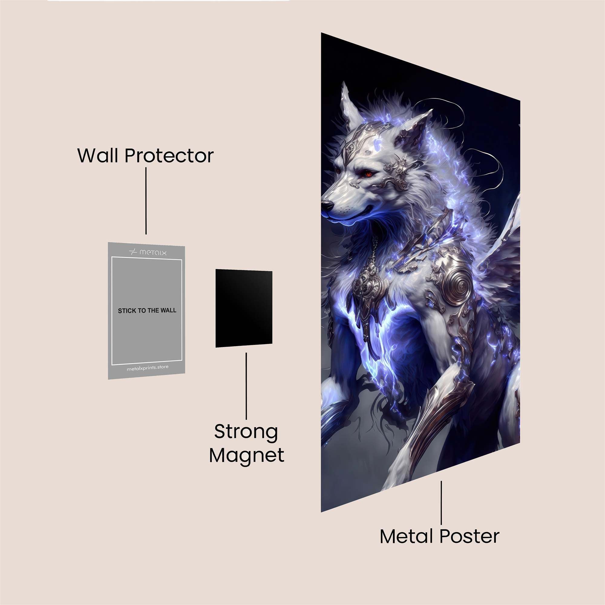 Celestial Might Safe Wall Magnetic / M