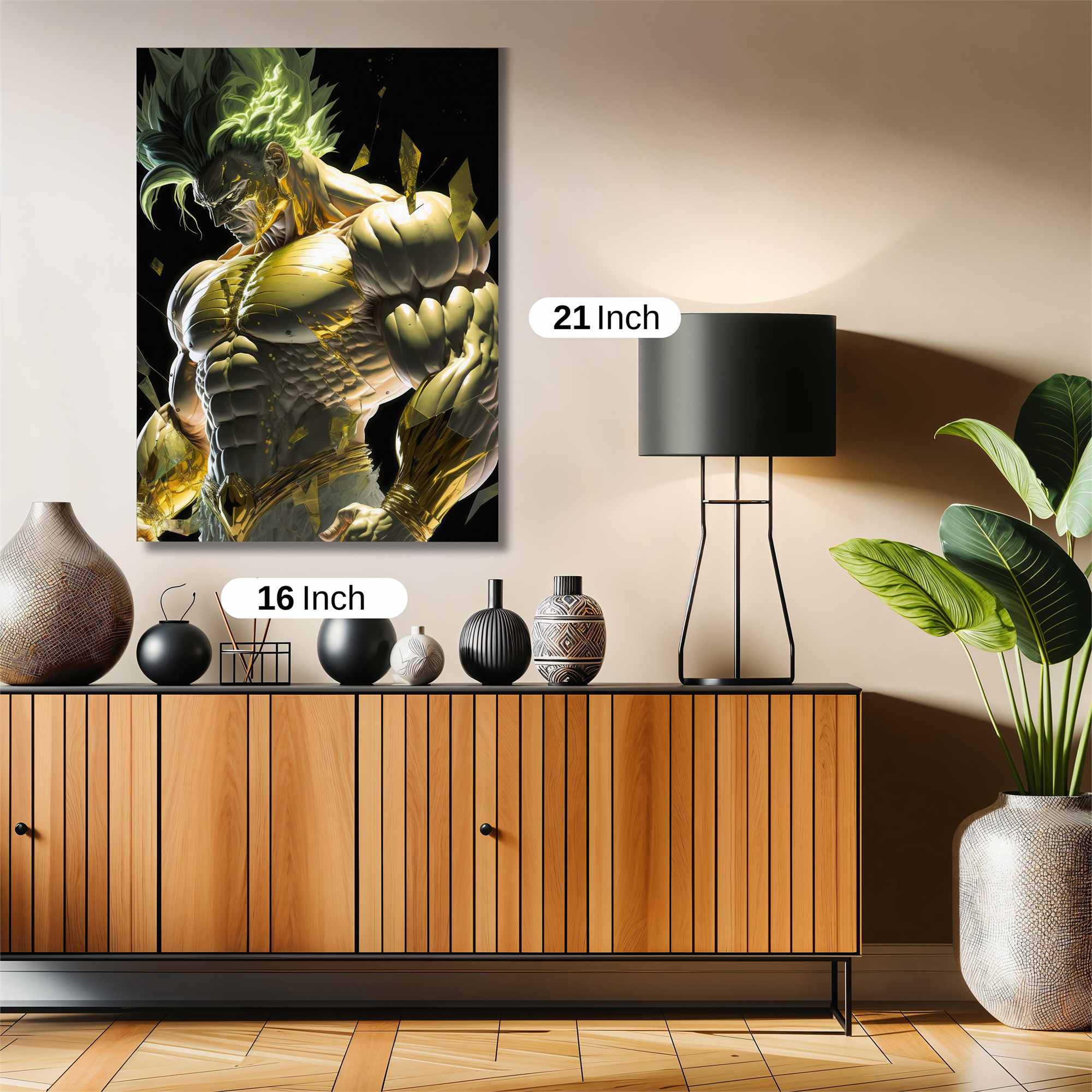 Broly Brilliance Safe Wall Magnetic / M