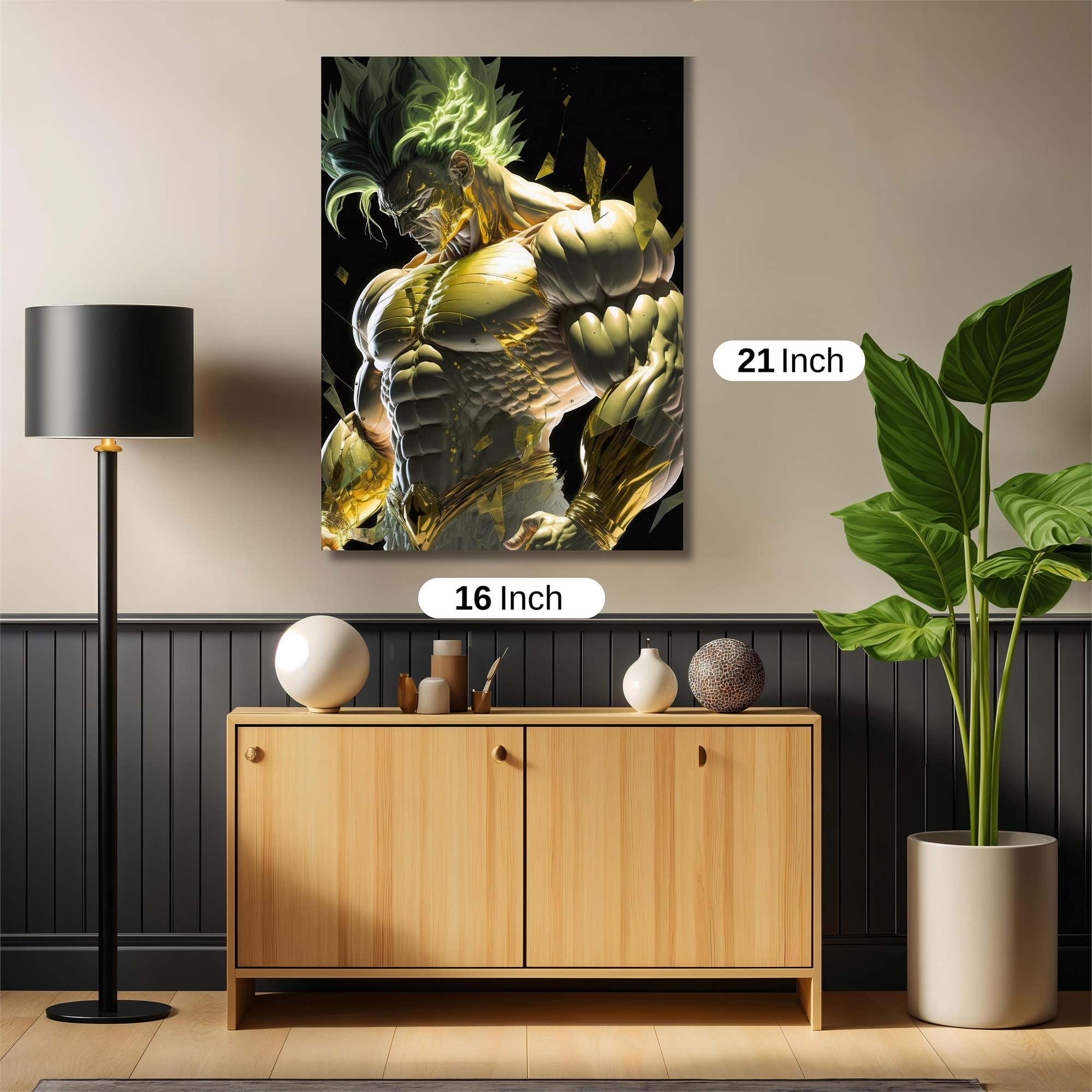 Broly Brilliance Safe Wall Magnetic / M