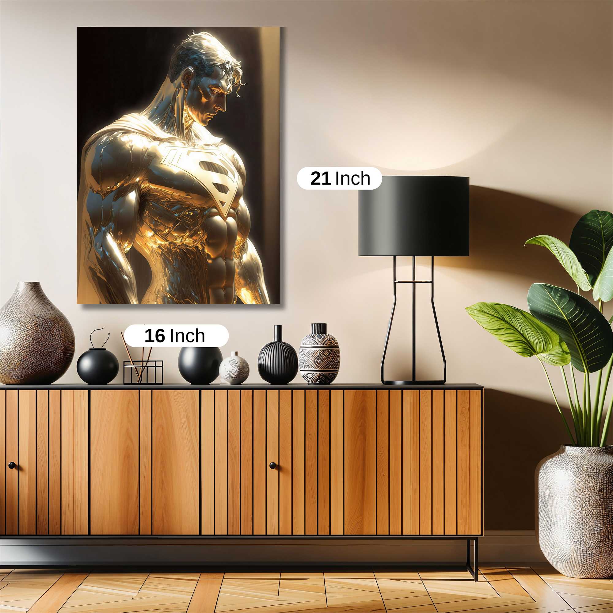 Superman Luminosity Safe Wall Magnetic / M