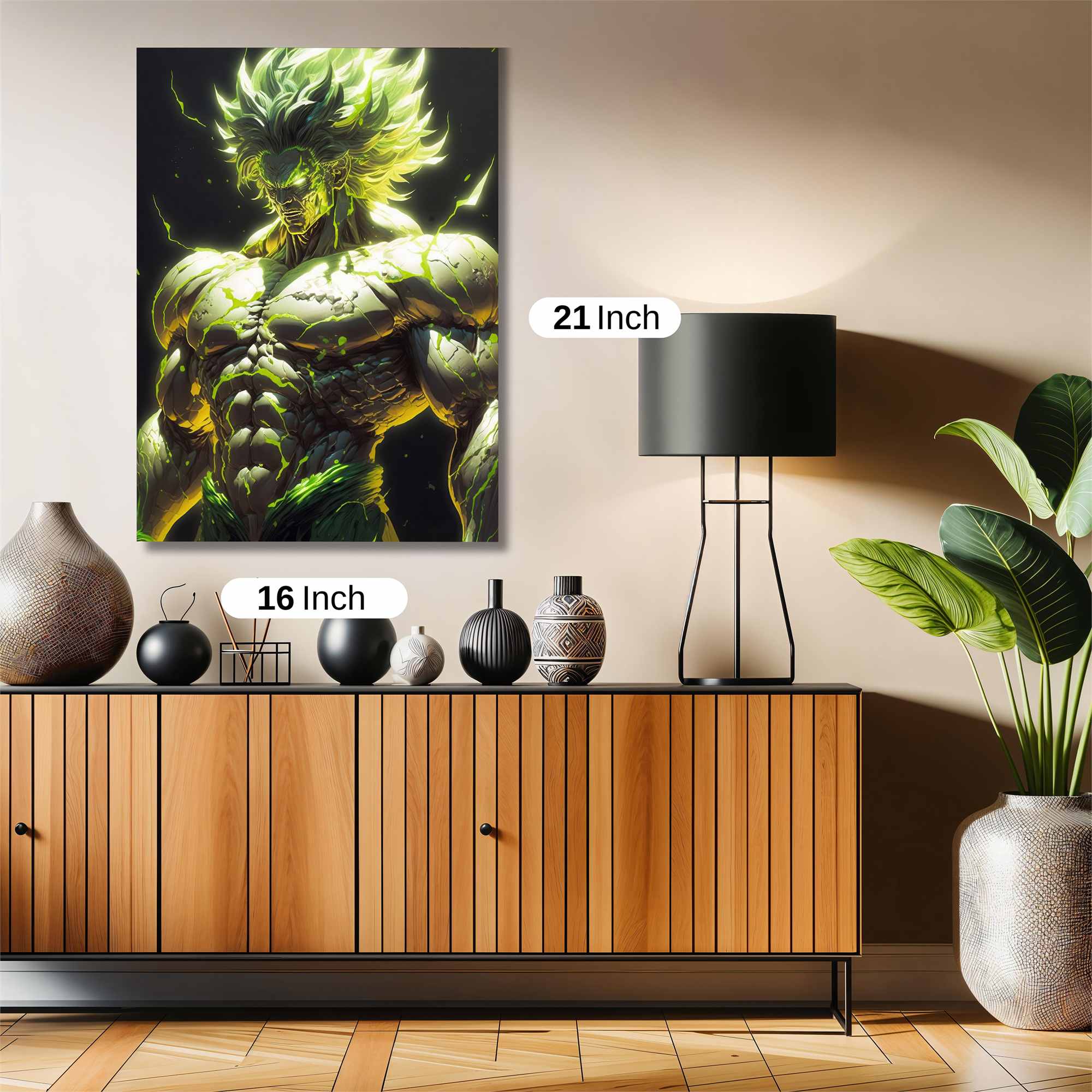 Saiyan Radiance Safe Wall Magnetic / M