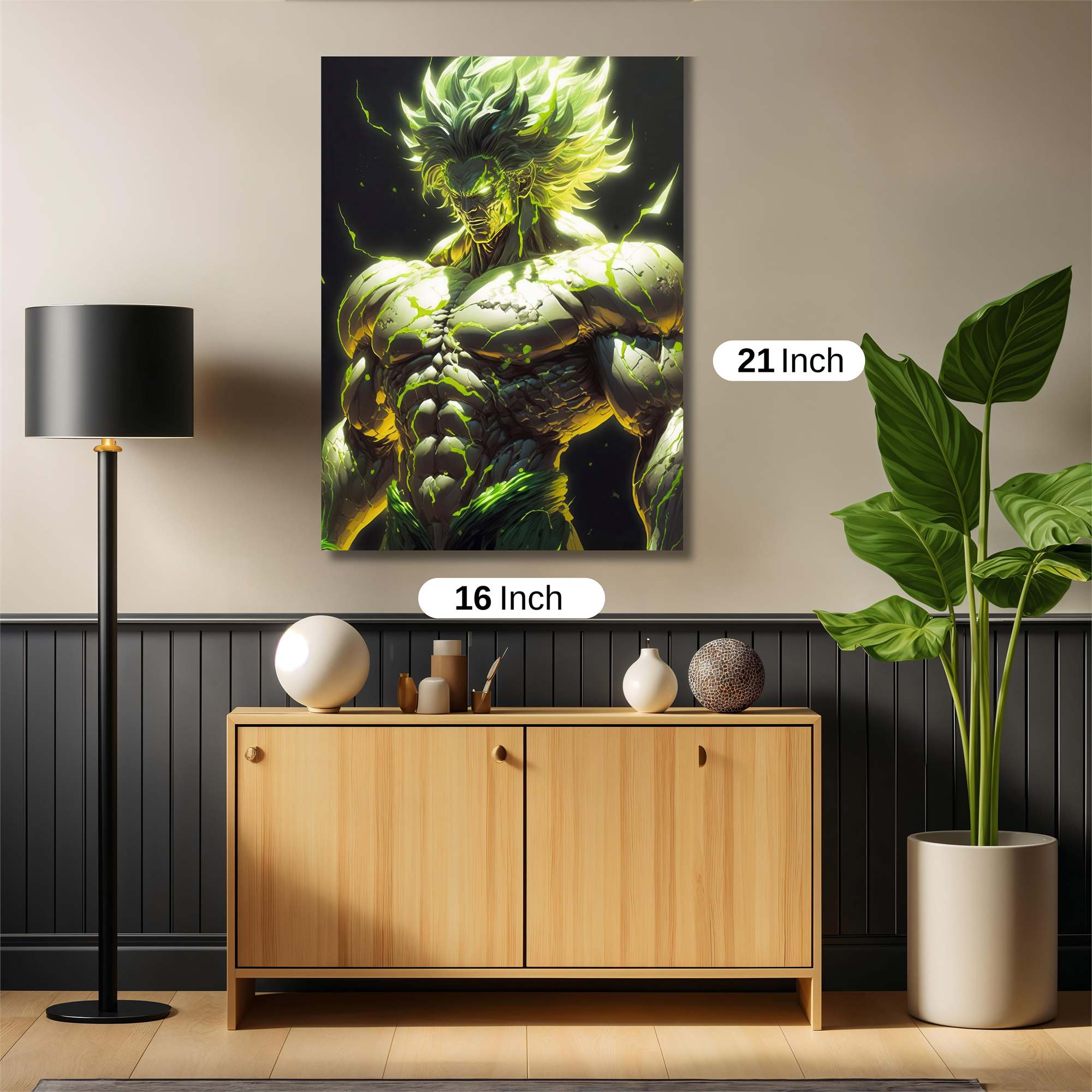 Saiyan Radiance Safe Wall Magnetic / M