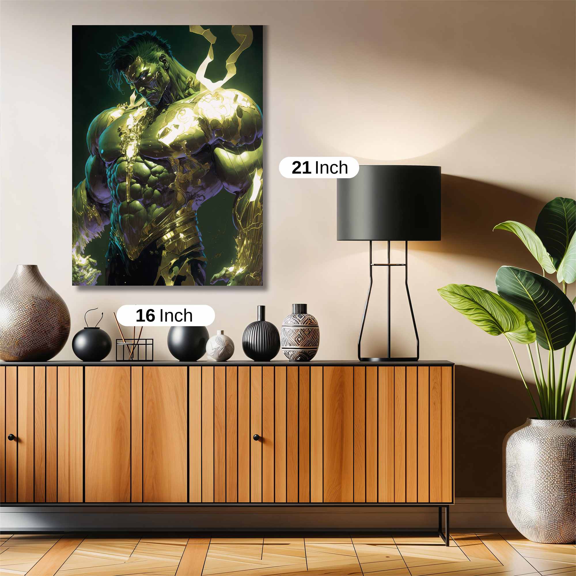 Hulk Illuminated Safe Wall Magnetic / M