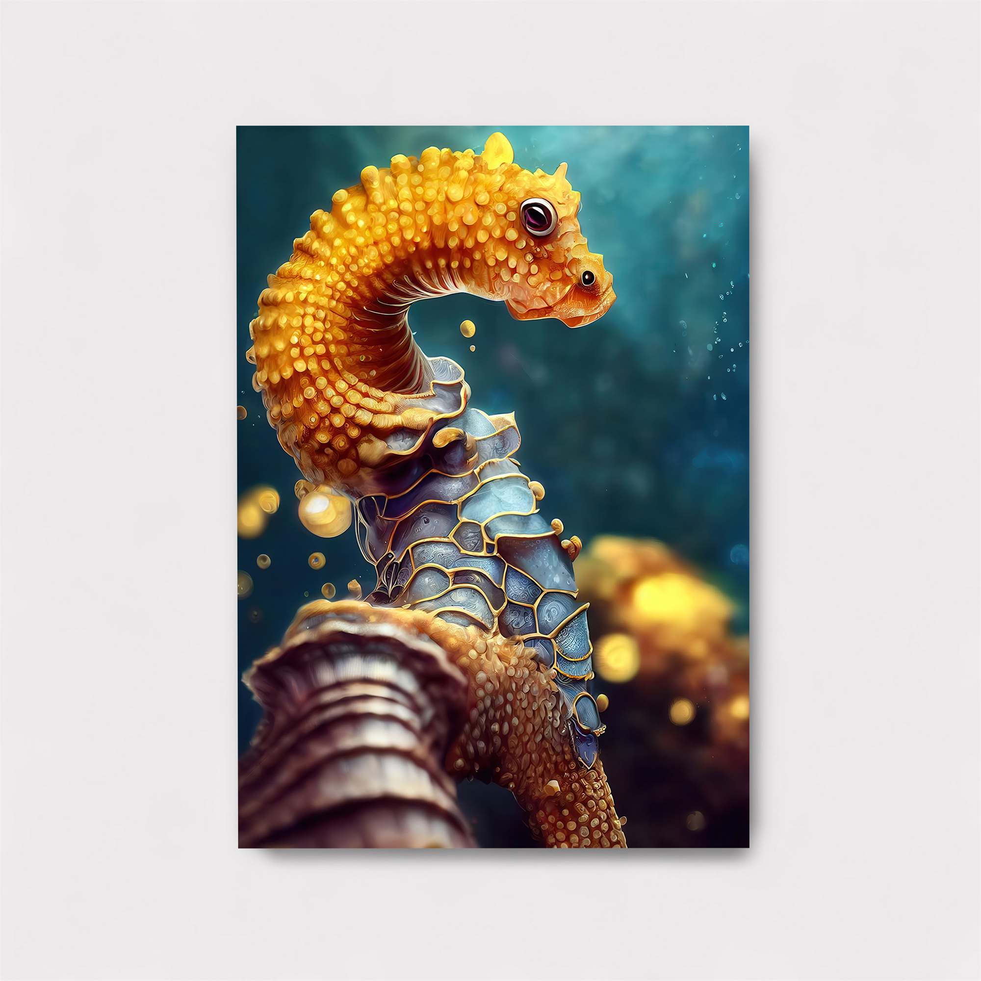 Seahorse Serenity Safe Wall Magnetic / M