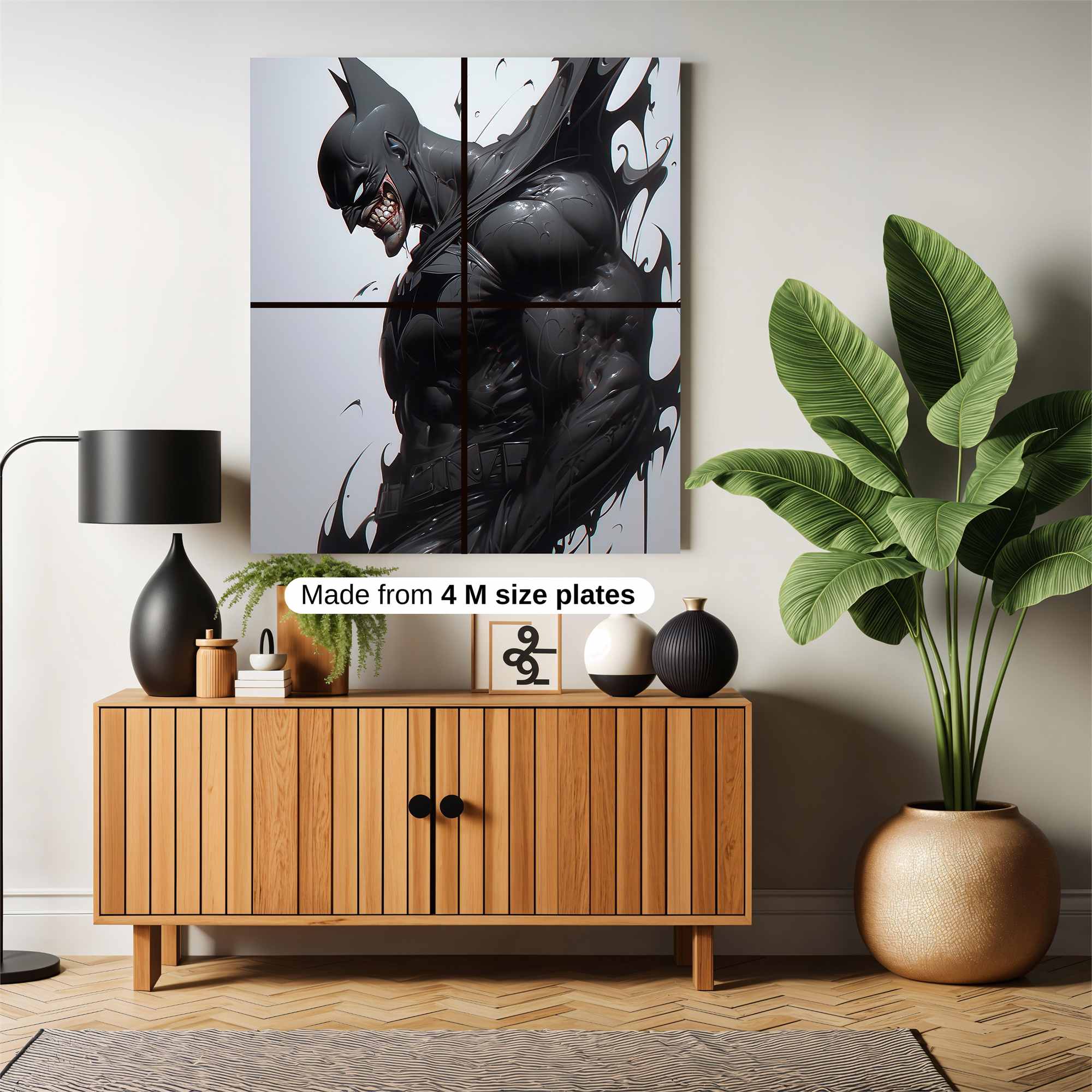 Batman Ferocity Safe Wall Magnetic / M