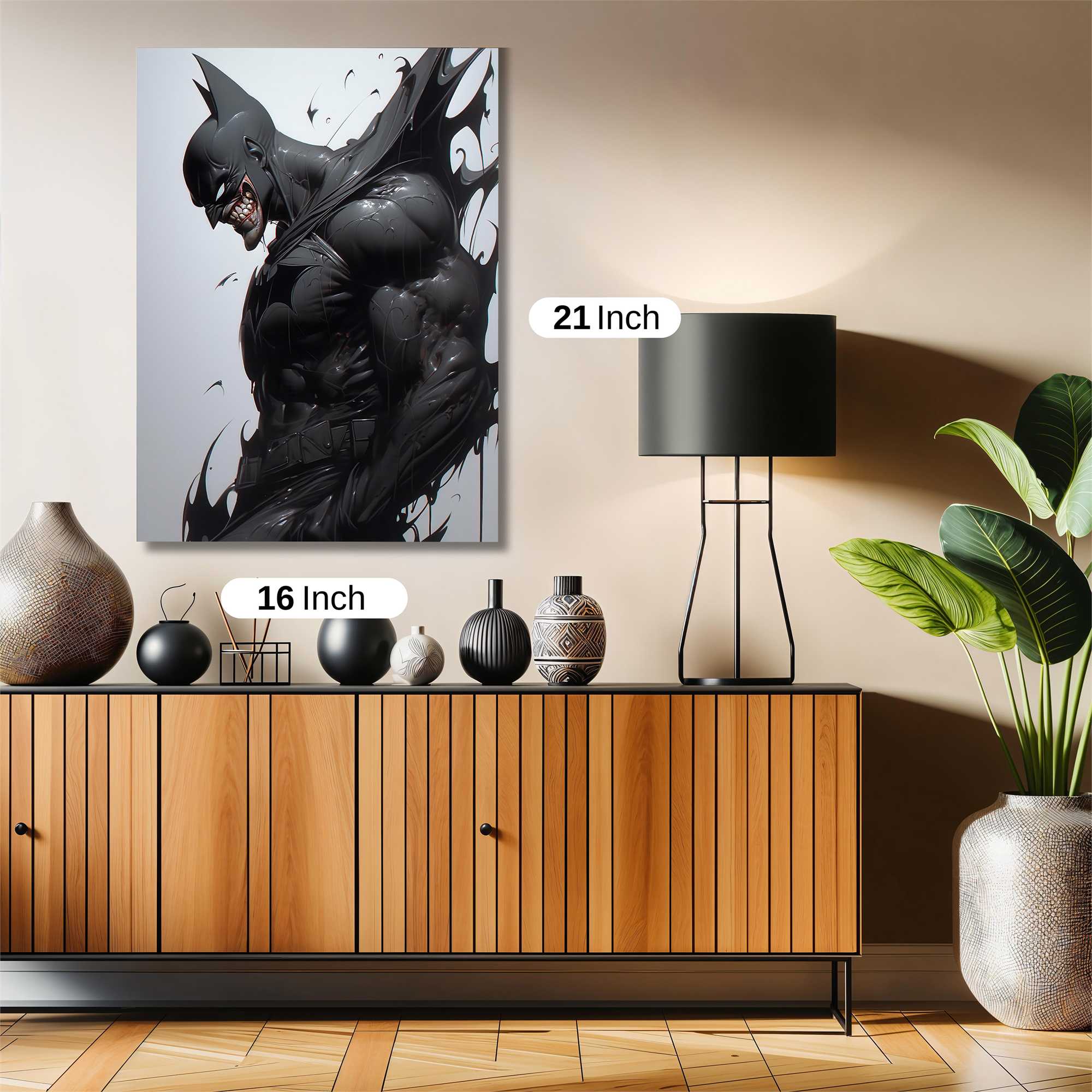 Batman Ferocity Safe Wall Magnetic / M