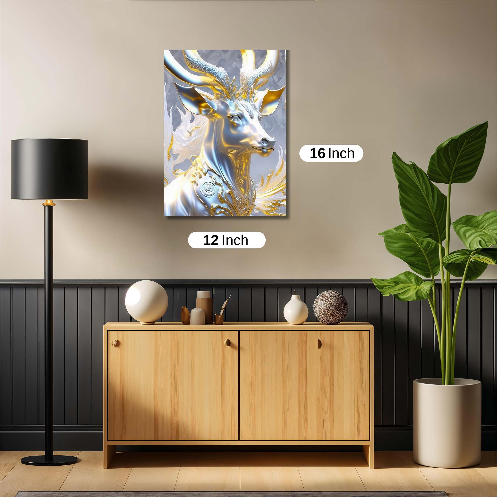 Gilded Majesty Safe Wall Magnetic / M