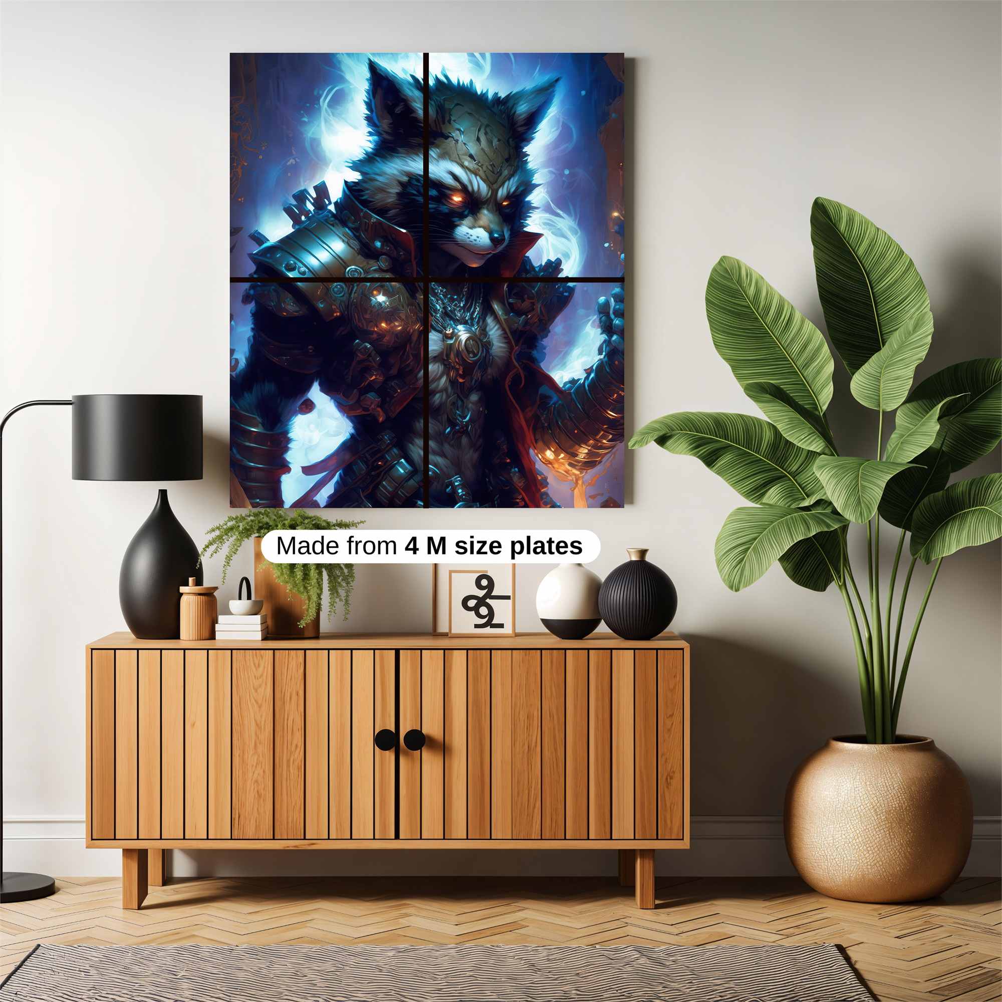 Warrior Inferno Safe Wall Magnetic / M