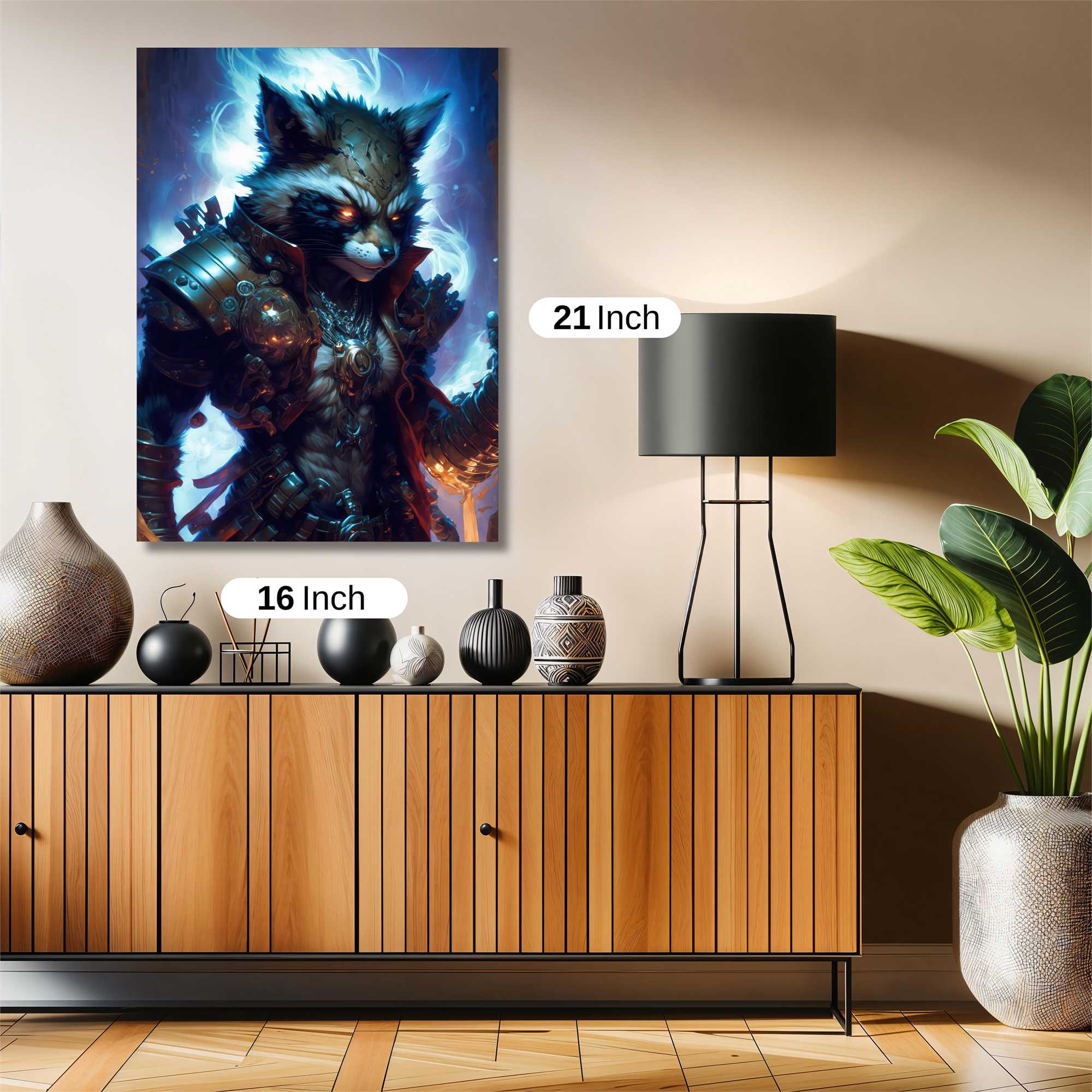 Warrior Inferno Safe Wall Magnetic / M