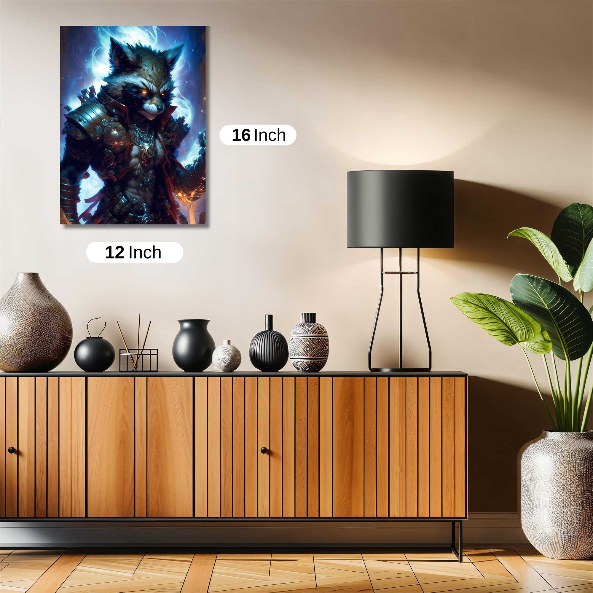 Warrior Inferno Safe Wall Magnetic / M