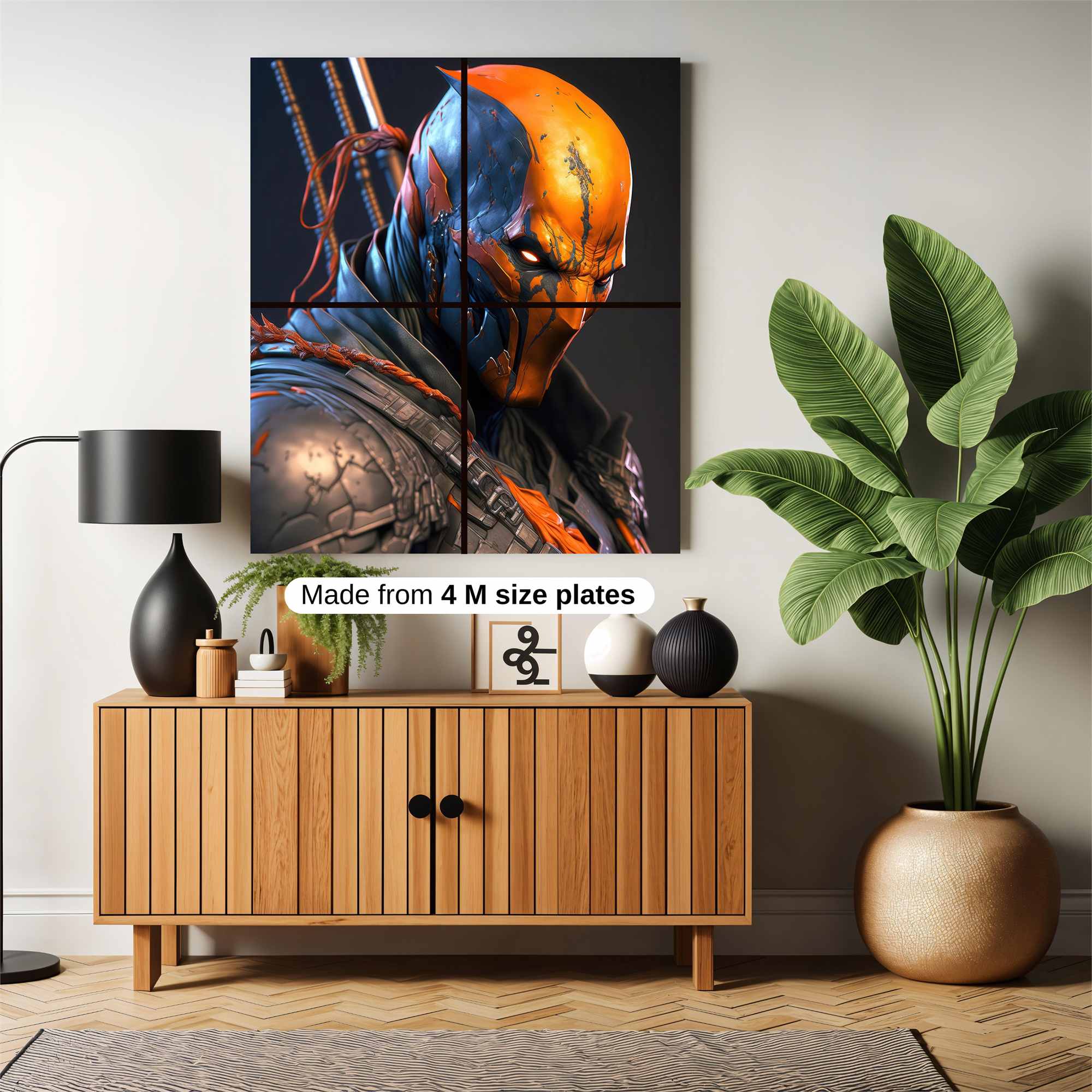 Deathstroke Intensity Safe Wall Magnetic / M