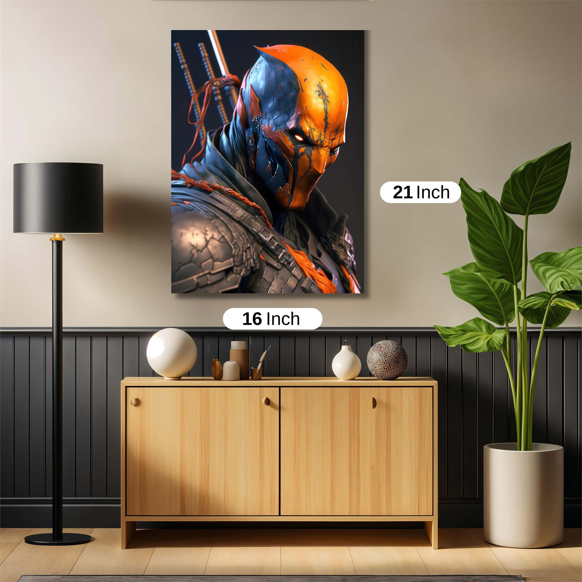 Deathstroke Intensity Safe Wall Magnetic / M