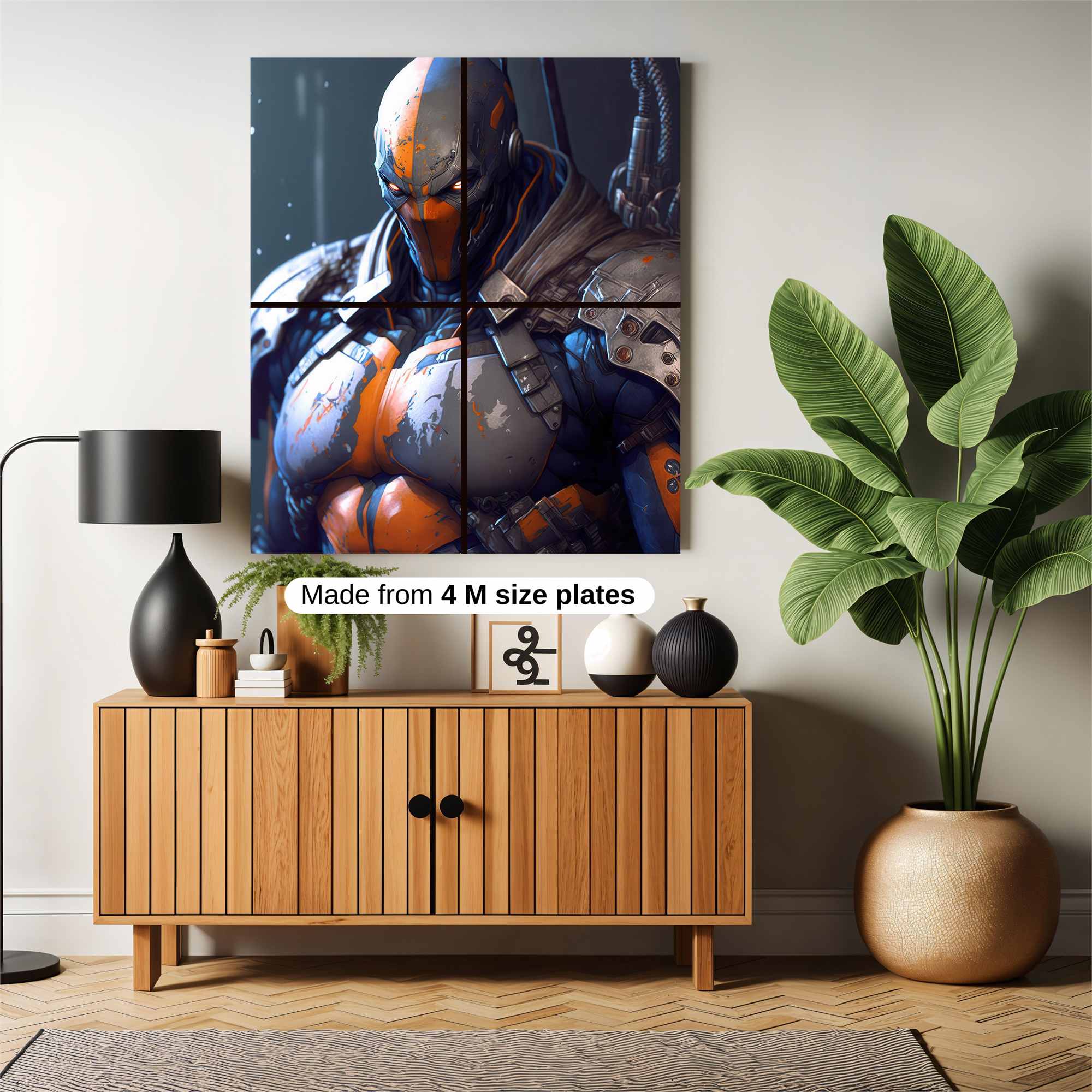 Deathstroke Menace Safe Wall Magnetic / M