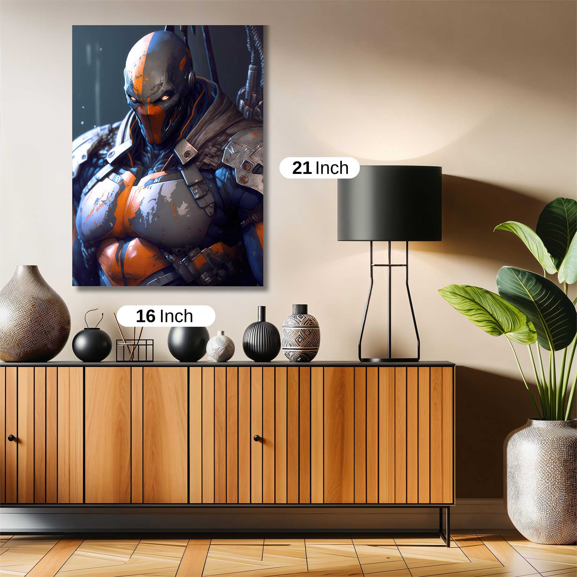 Deathstroke Menace Safe Wall Magnetic / M