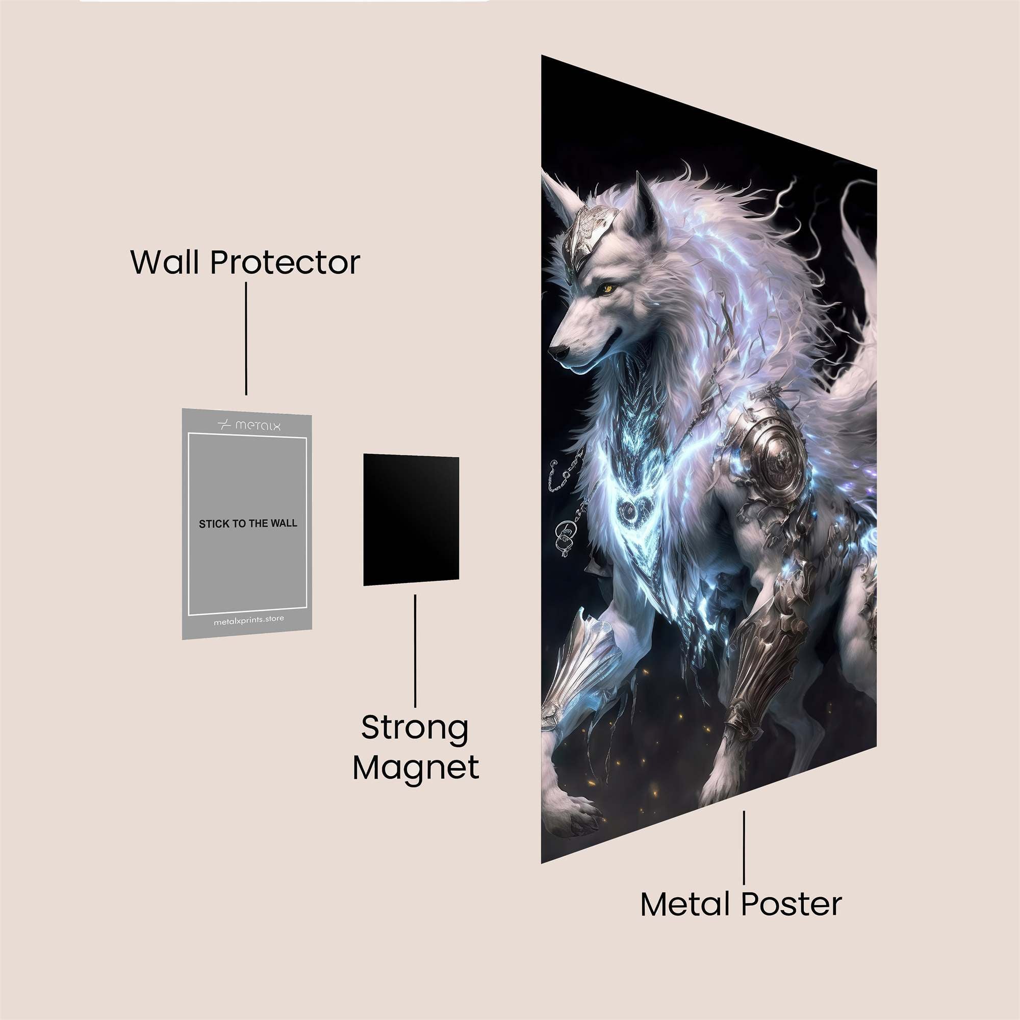 Mythic Brilliance Safe Wall Magnetic / M