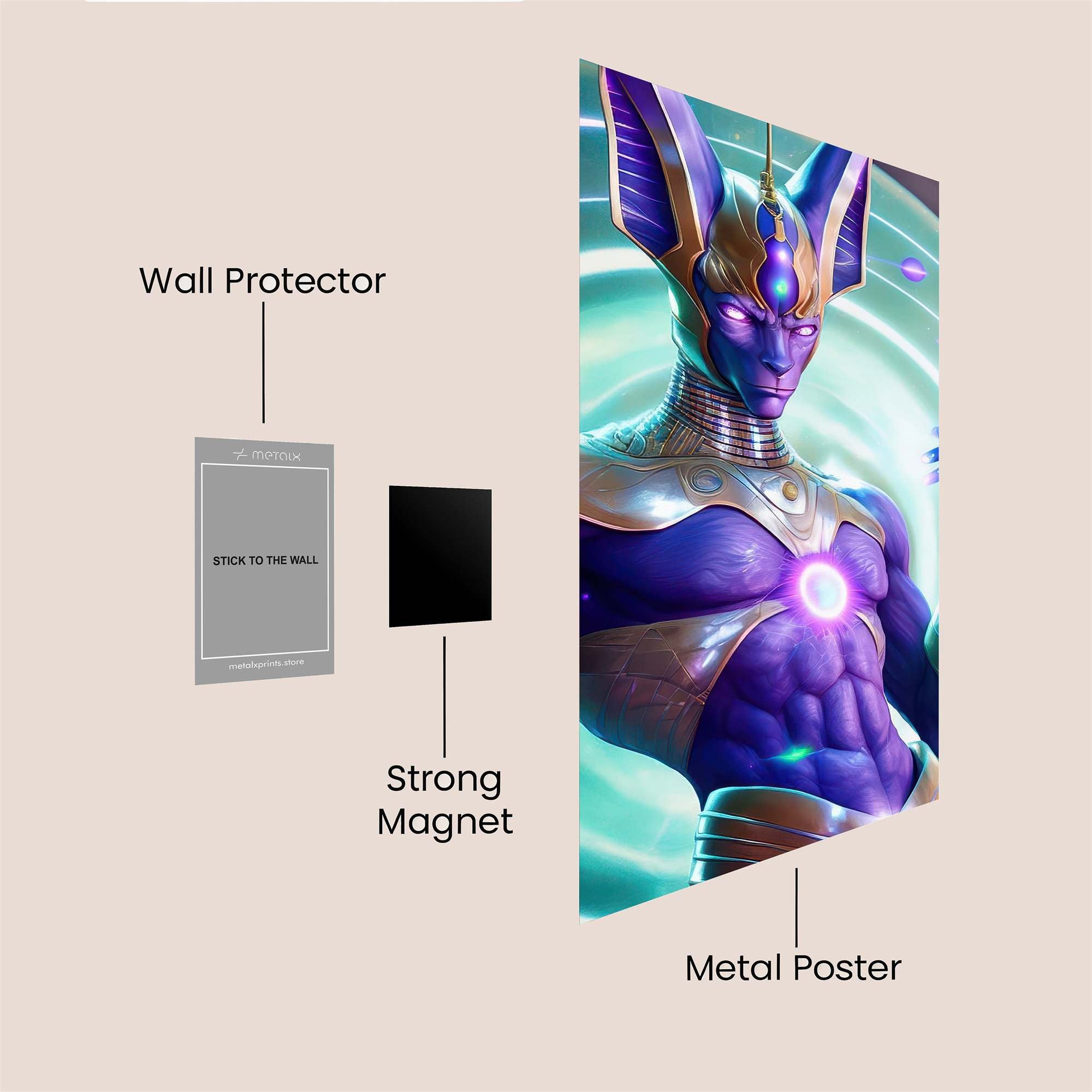 Deity Marvel Safe Wall Magnetic / M