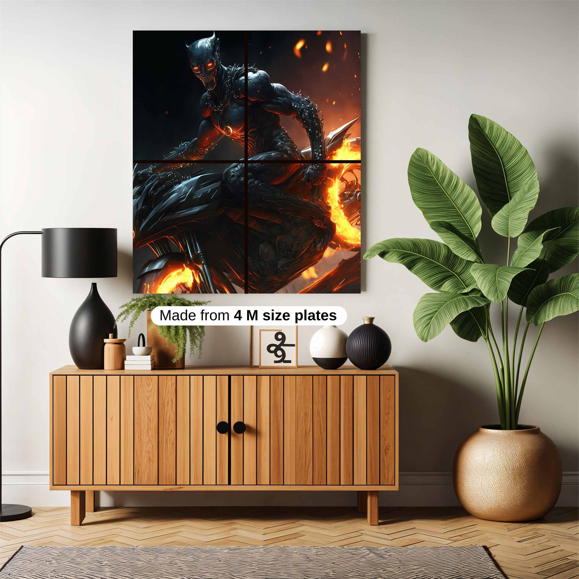 Panther Blaze Safe Wall Magnetic / M