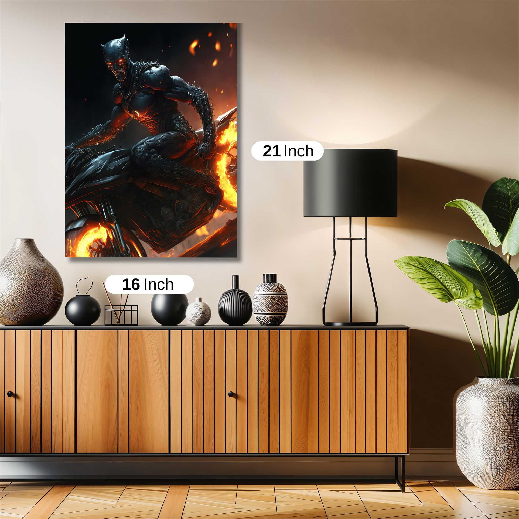 Panther Blaze Safe Wall Magnetic / M