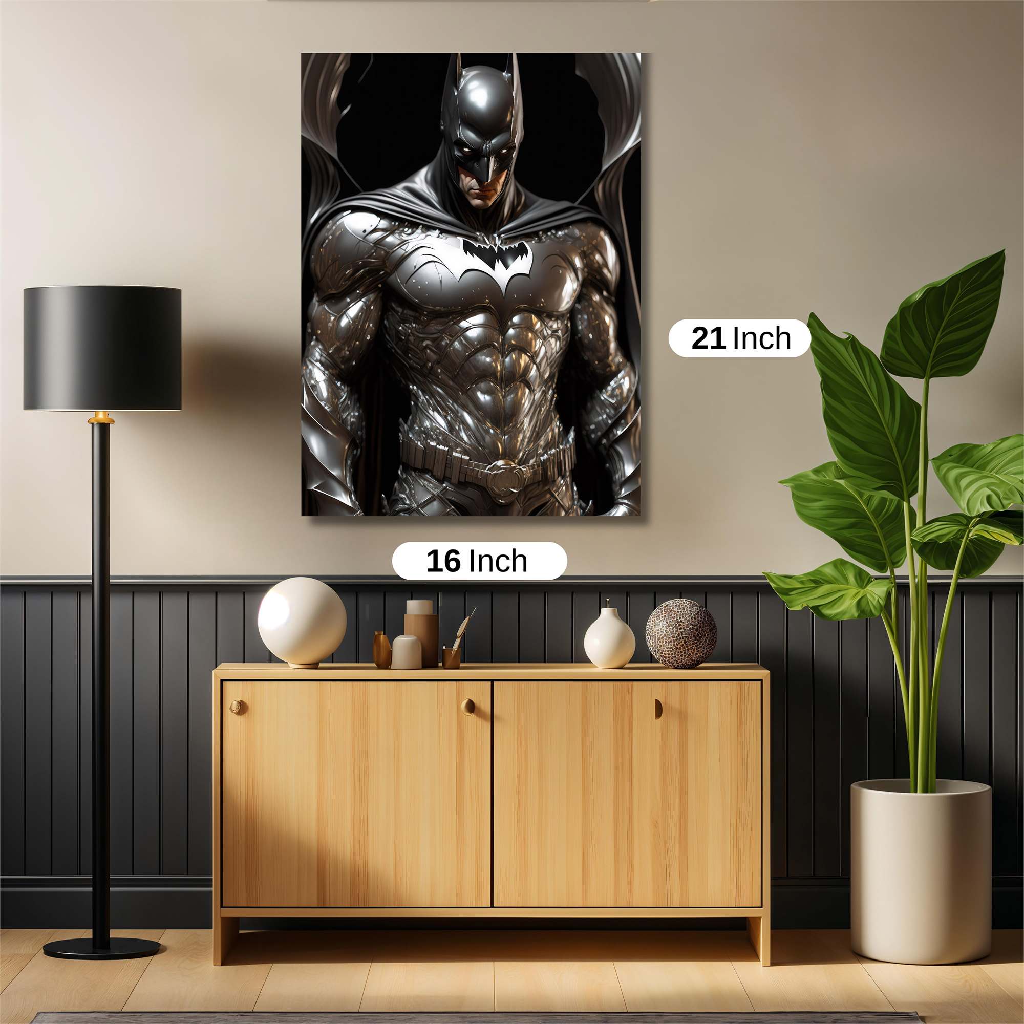 Batman Vigilance Safe Wall Magnetic / M