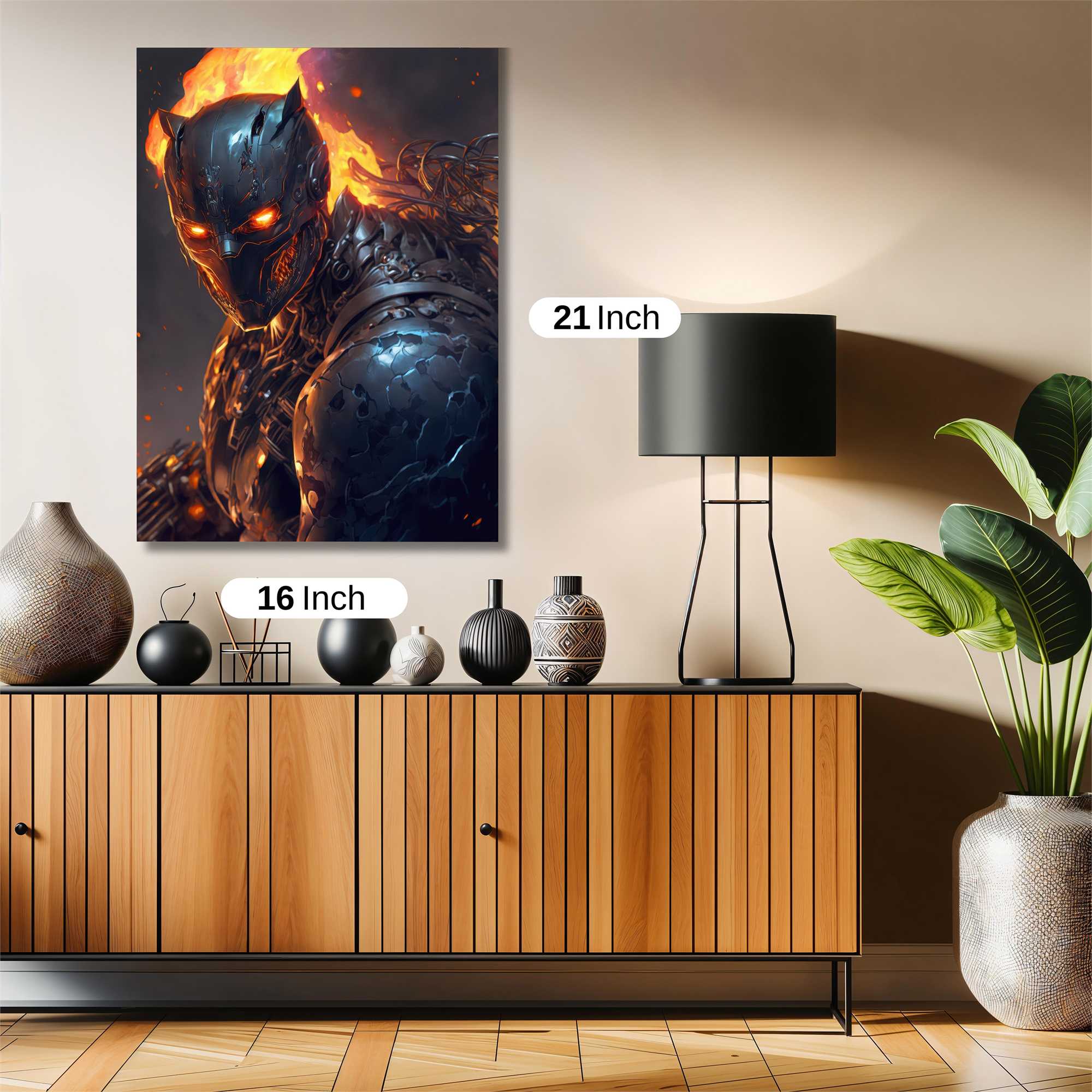 Panther Inferno Safe Wall Magnetic / M