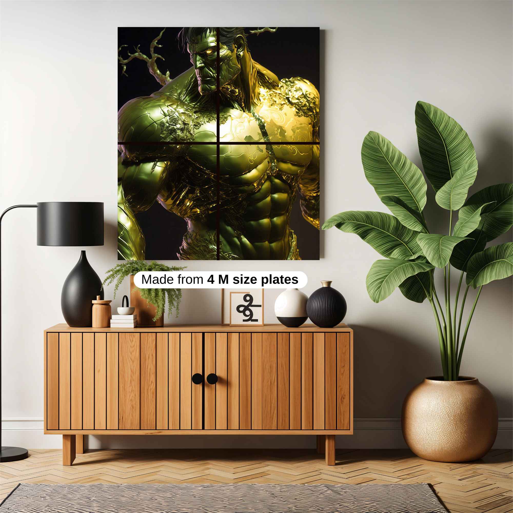 Gilded Strength Safe Wall Magnetic / M