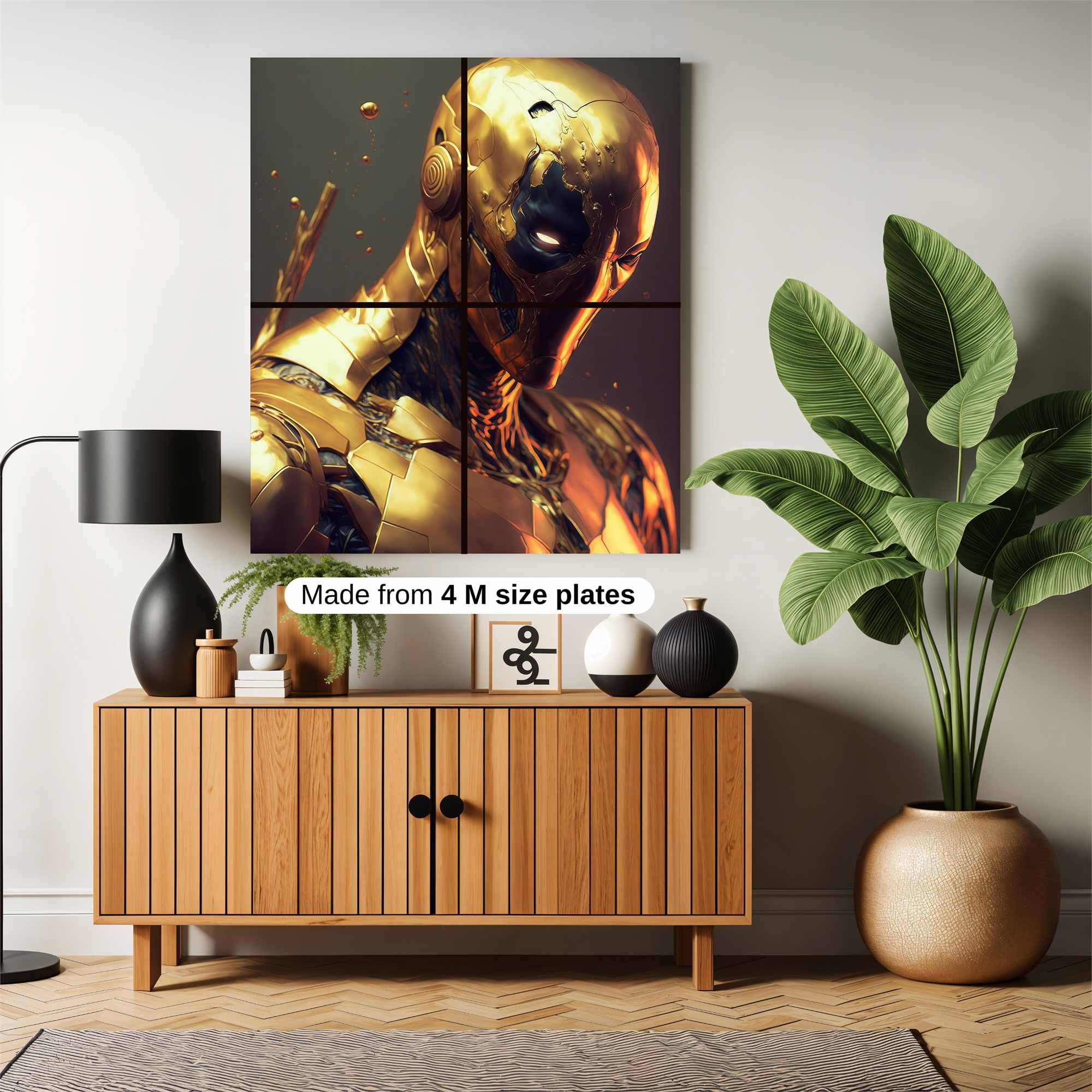 Golden Sentience Safe Wall Magnetic / M