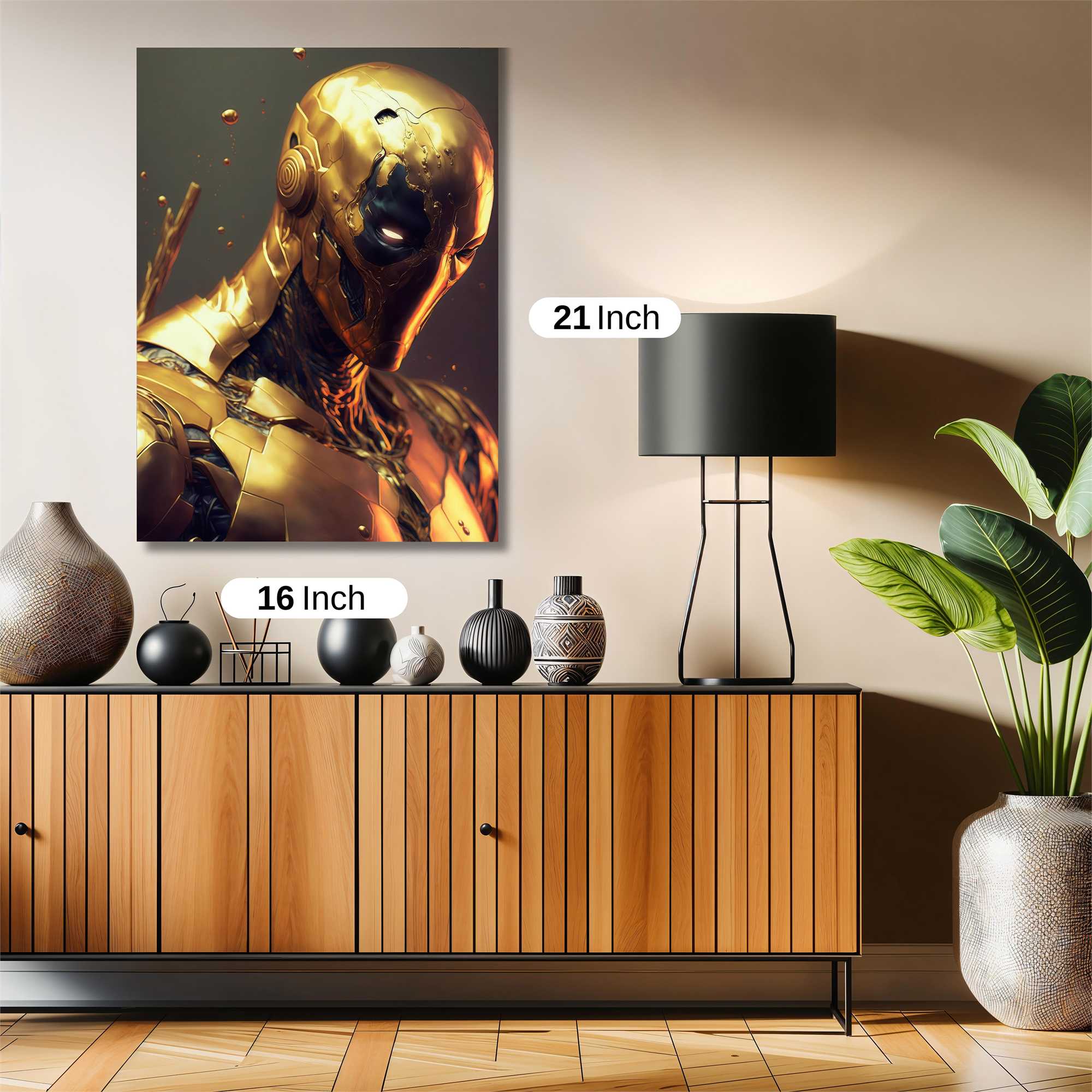 Golden Sentience Safe Wall Magnetic / M