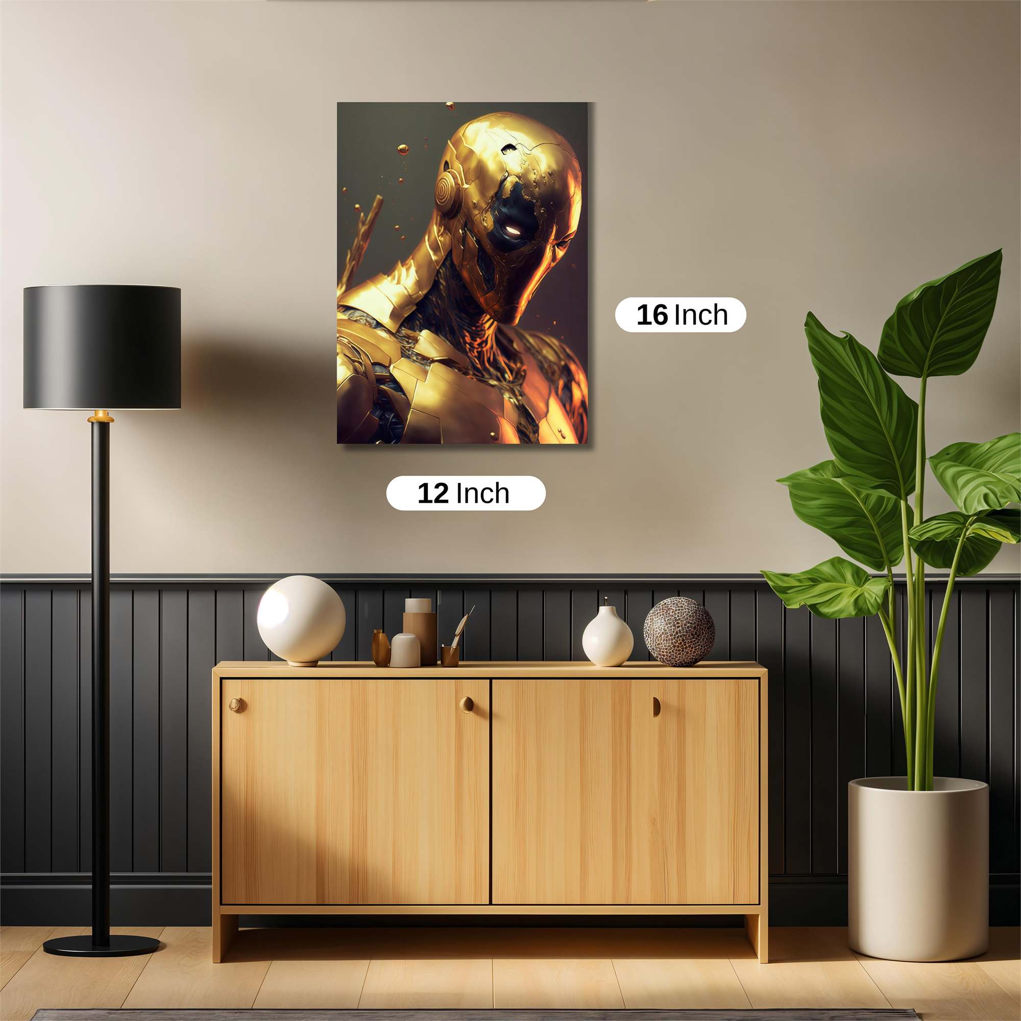 Golden Sentience Safe Wall Magnetic / M