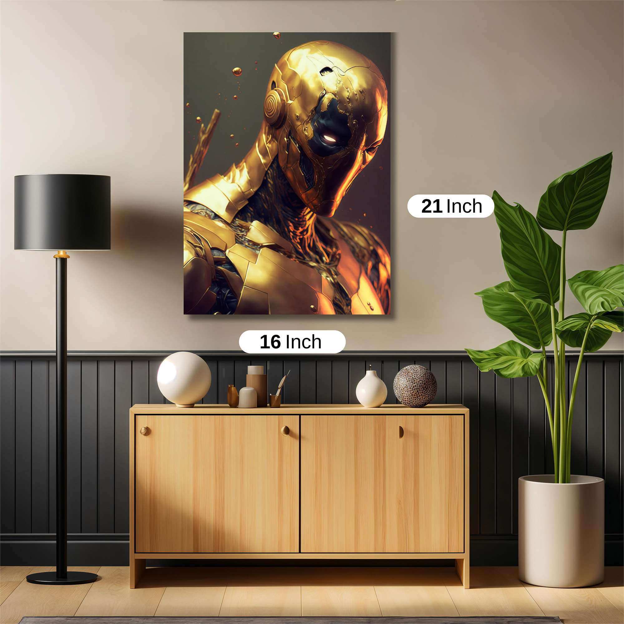 Golden Sentience Safe Wall Magnetic / M