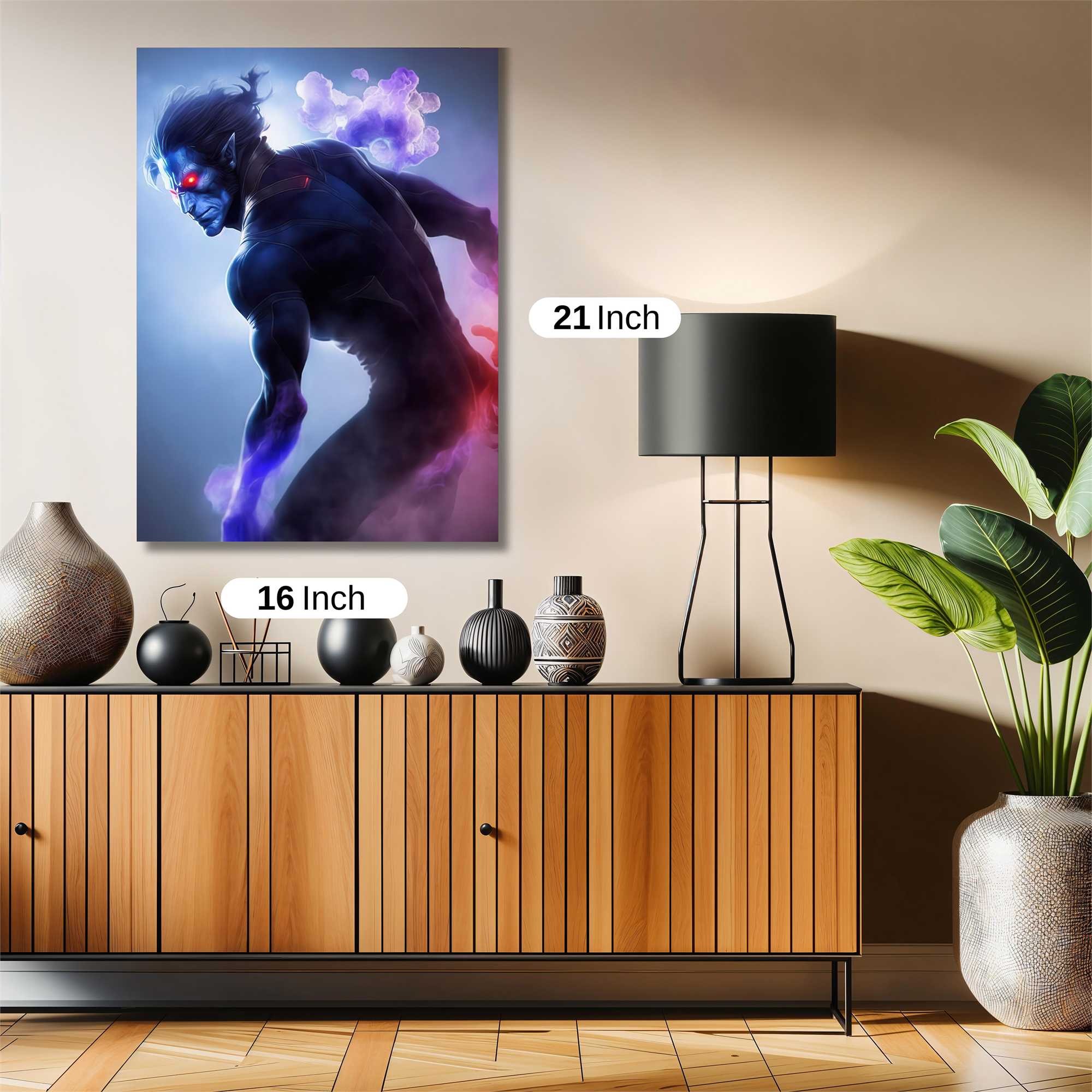 Nightcrawler Mystique Safe Wall Magnetic / M