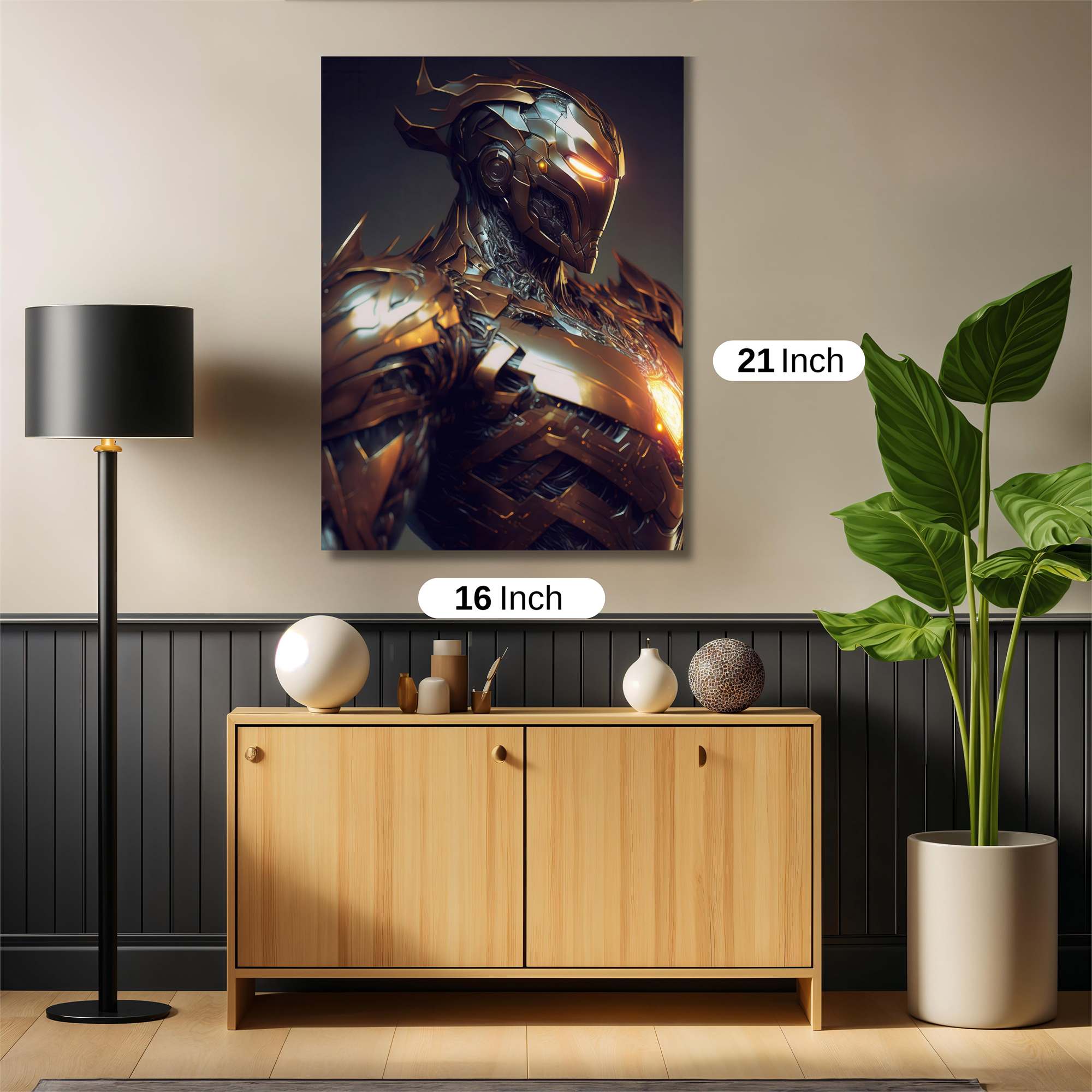 Titanium Enigma Safe Wall Magnetic / M