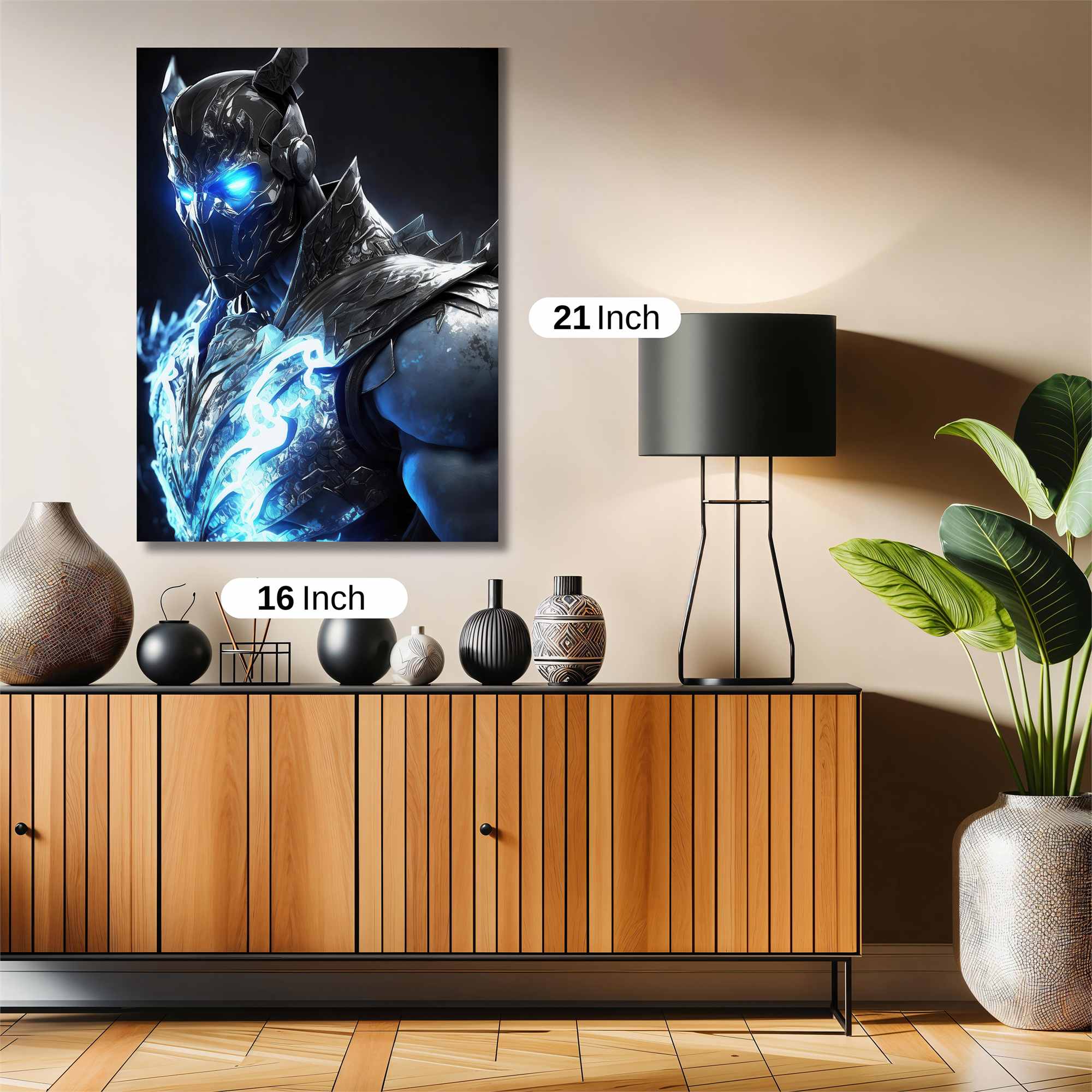 Futuristic Sentinel Safe Wall Magnetic / M