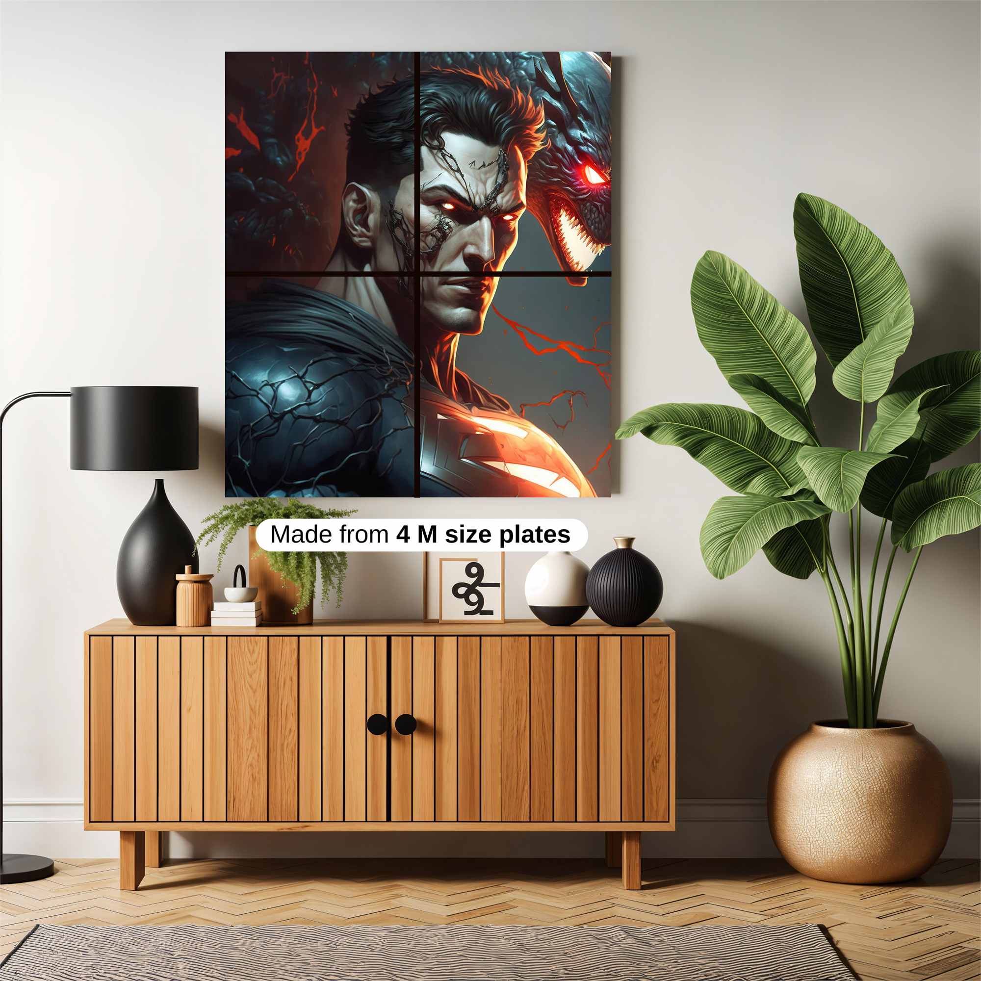 Superman Vengeance Safe Wall Magnetic / M