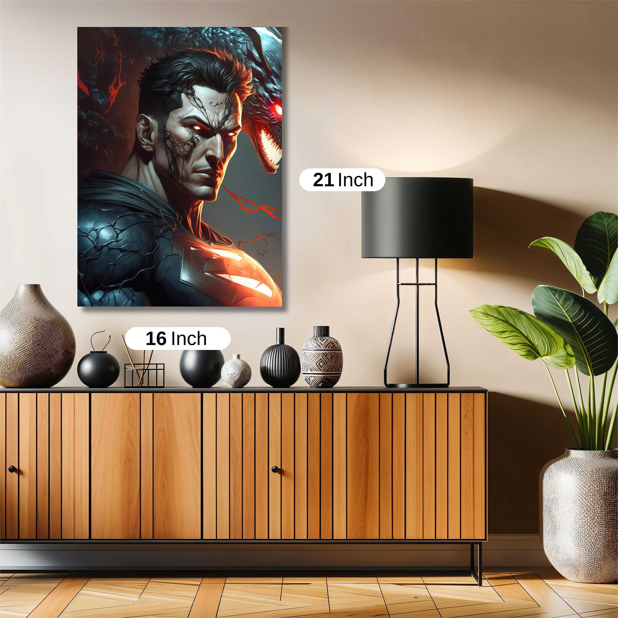 Superman Vengeance Safe Wall Magnetic / M