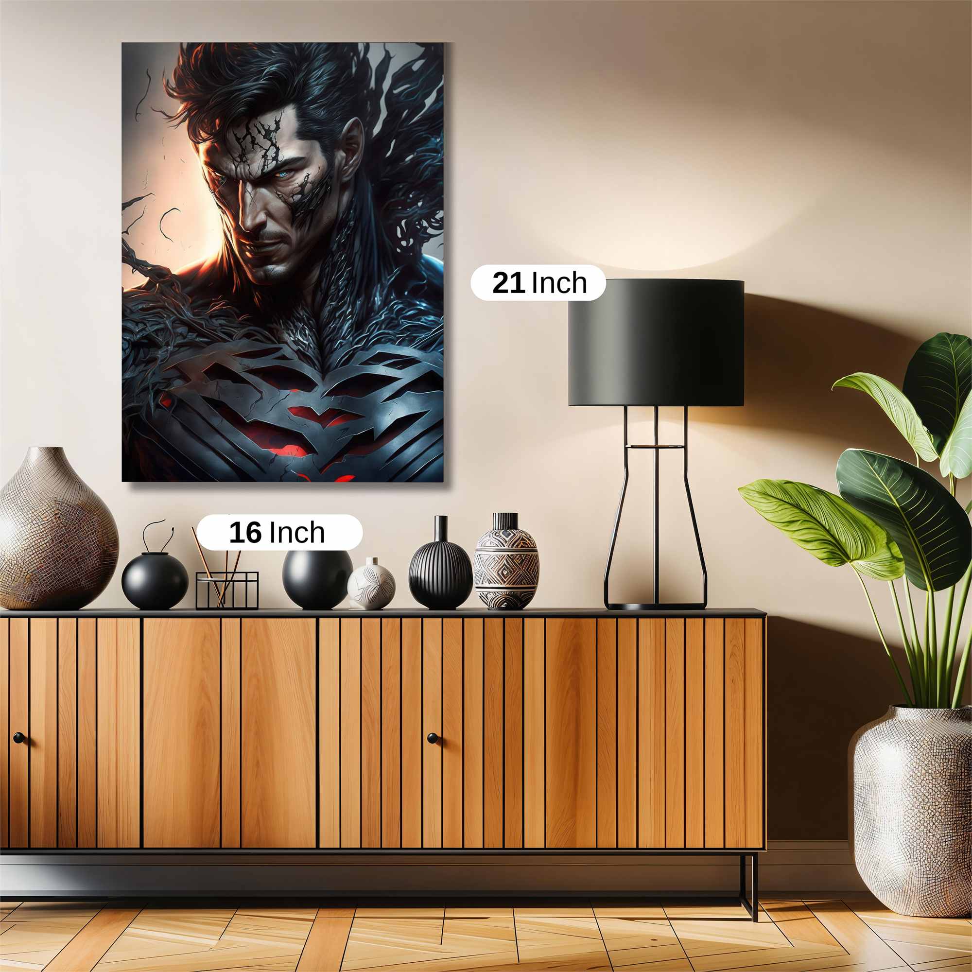 Superman Transformation Safe Wall Magnetic / M