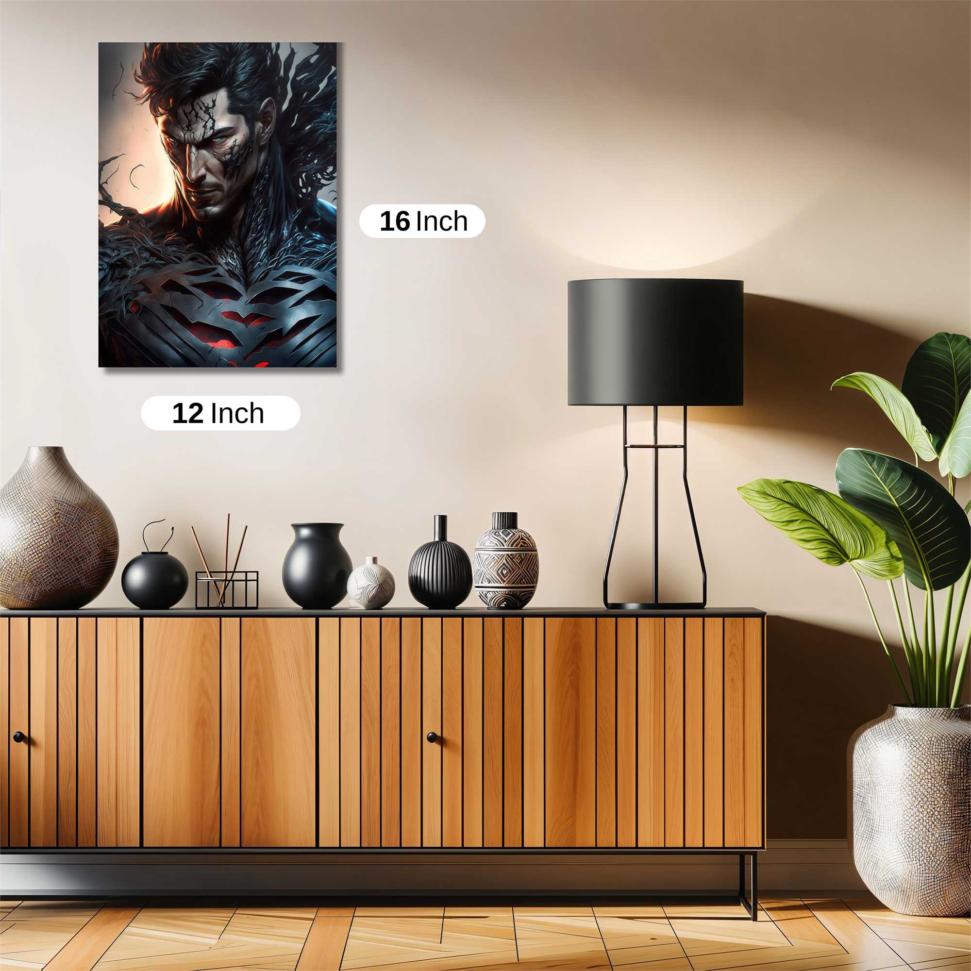 Superman Transformation Safe Wall Magnetic / M