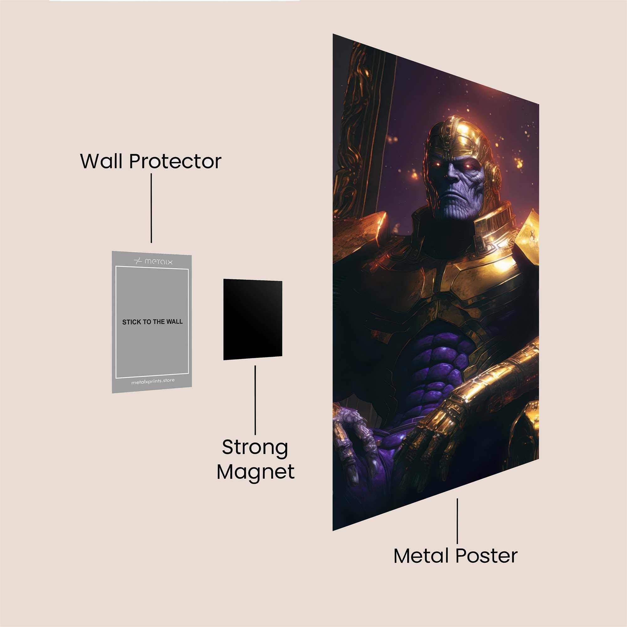 Thanos Dominion Safe Wall Magnetic / M