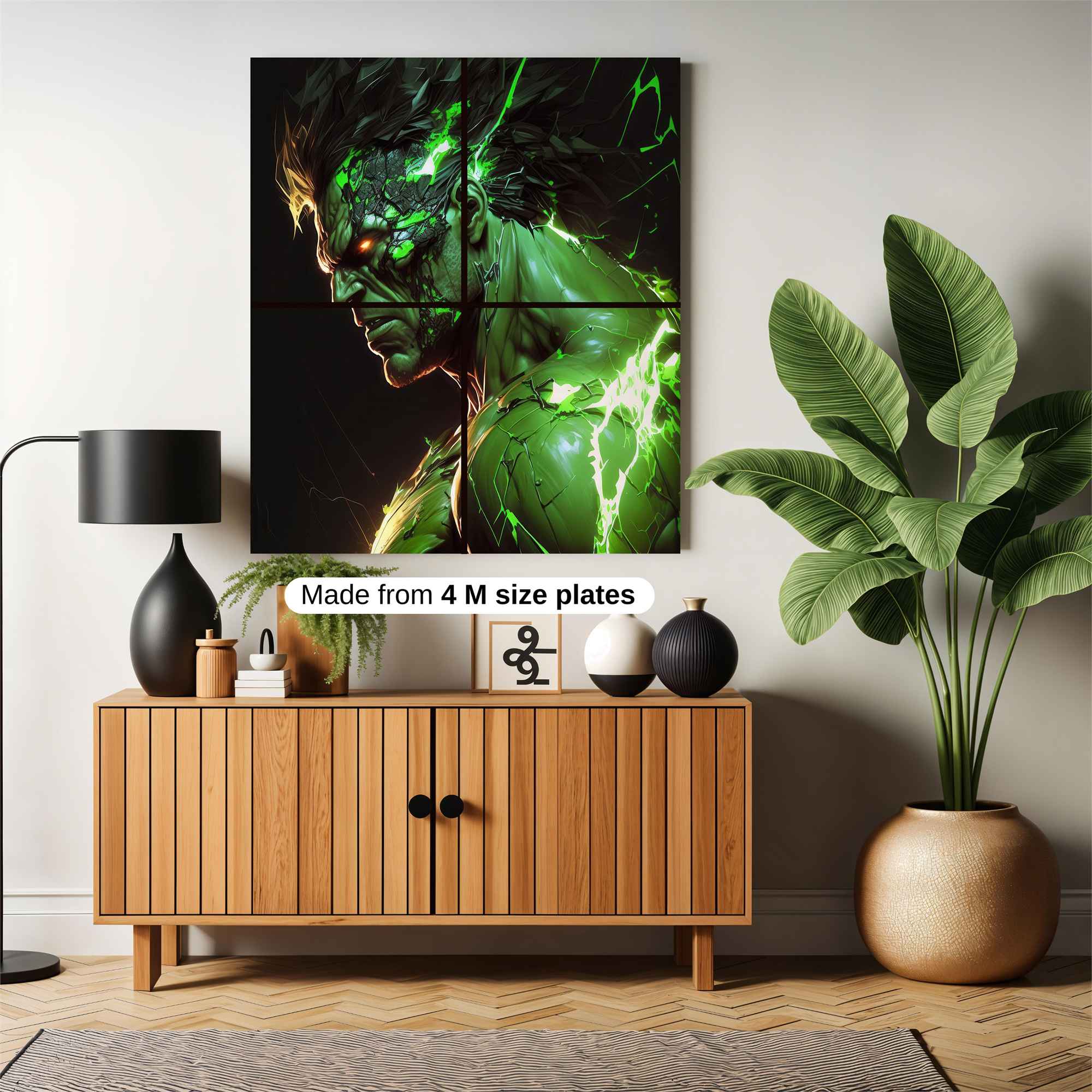 Hulk Reverberation Safe Wall Magnetic / M