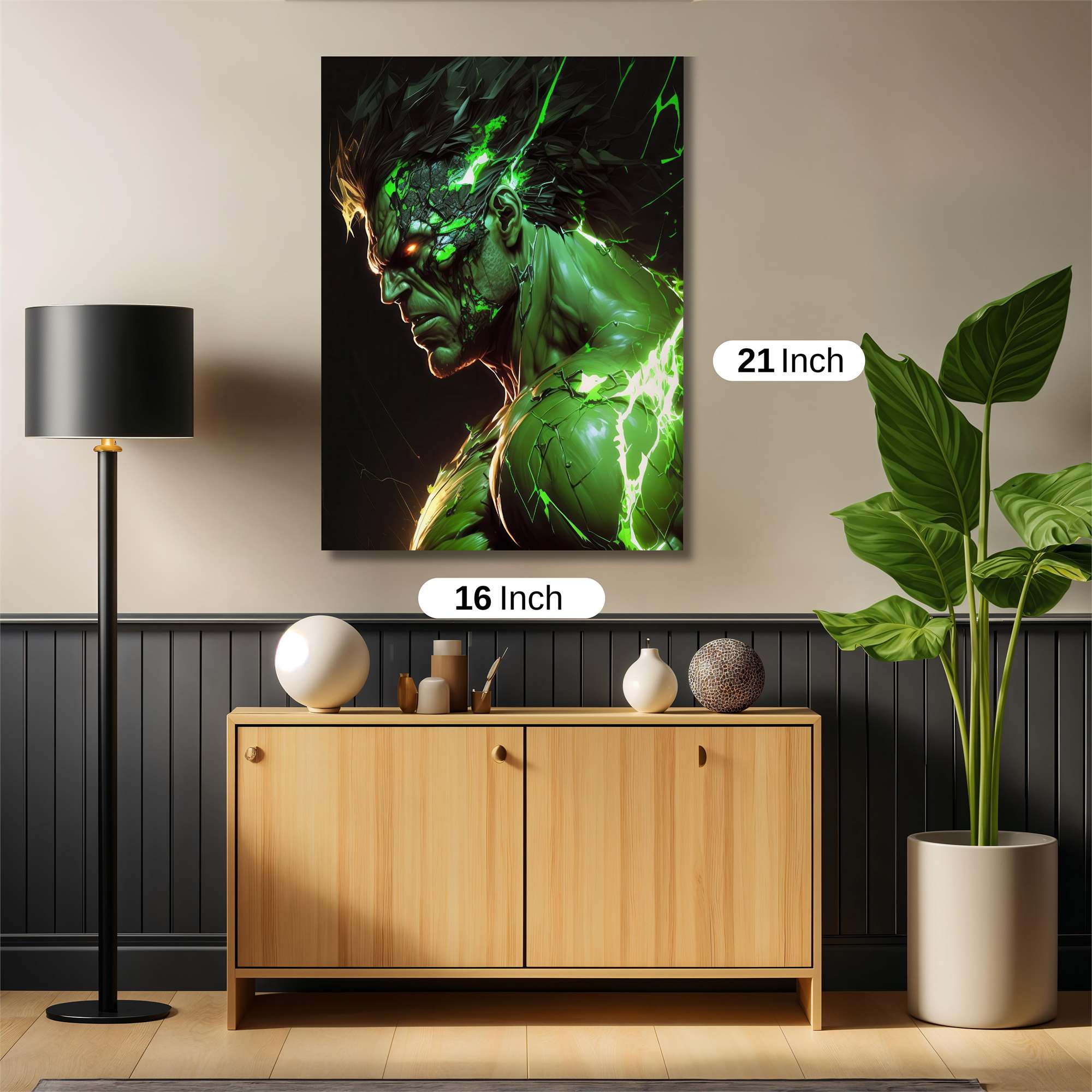 Hulk Reverberation Safe Wall Magnetic / M