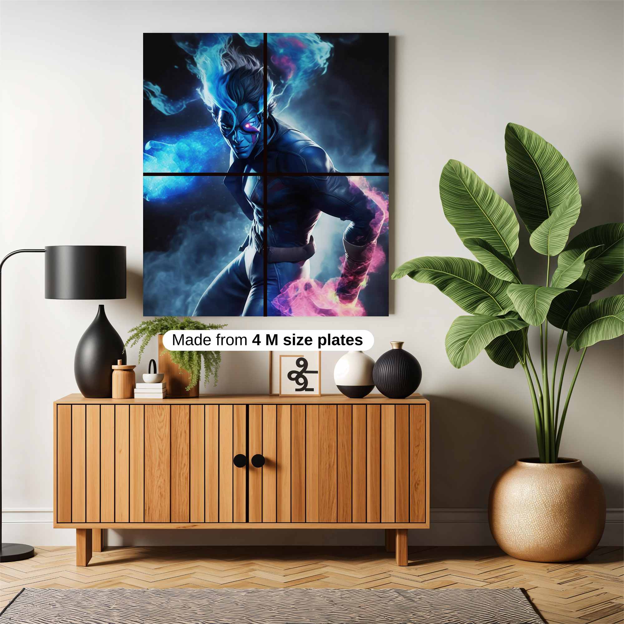 Mystic Blaze Safe Wall Magnetic / M